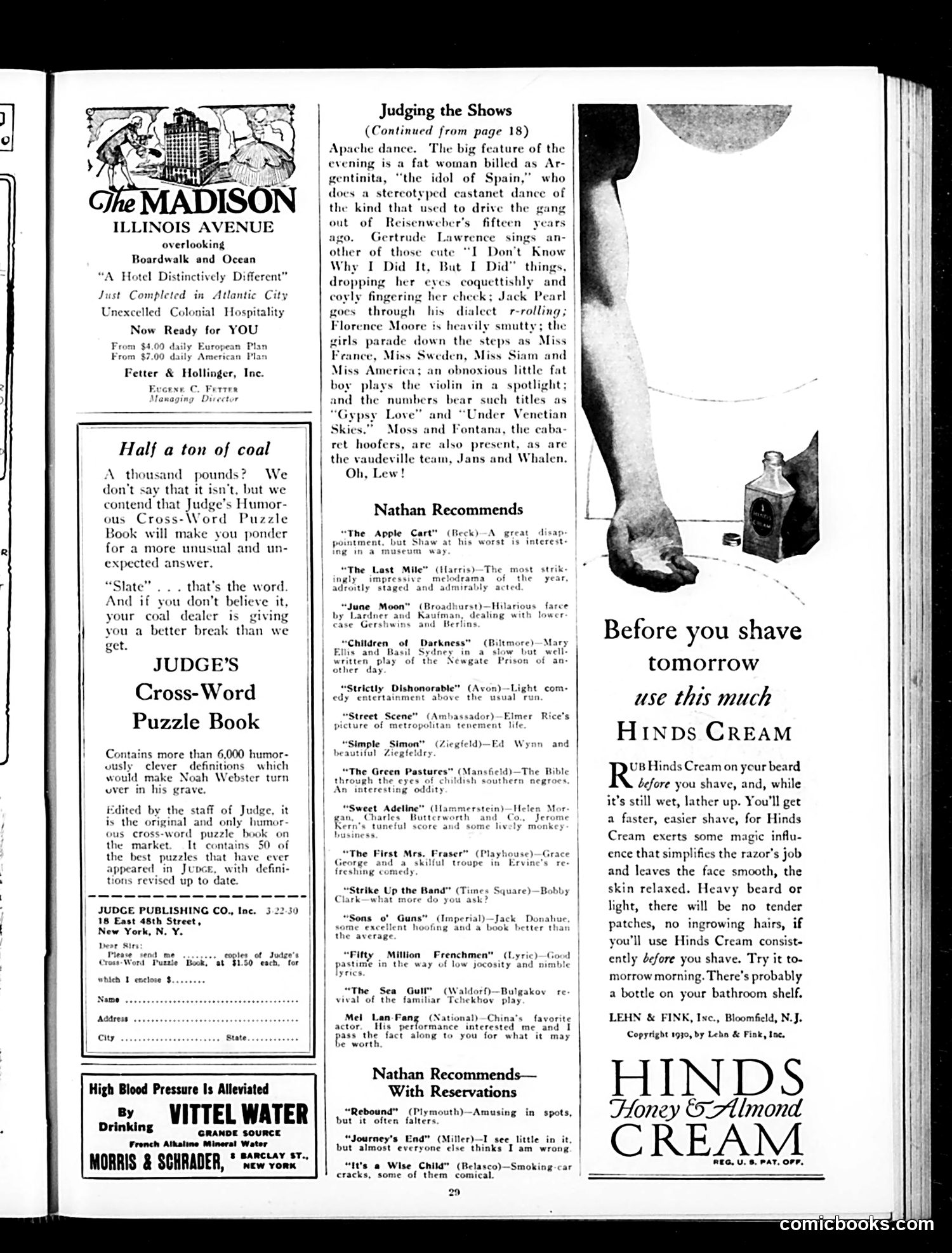 Judge — March 22, 1930 — page 31 of 36