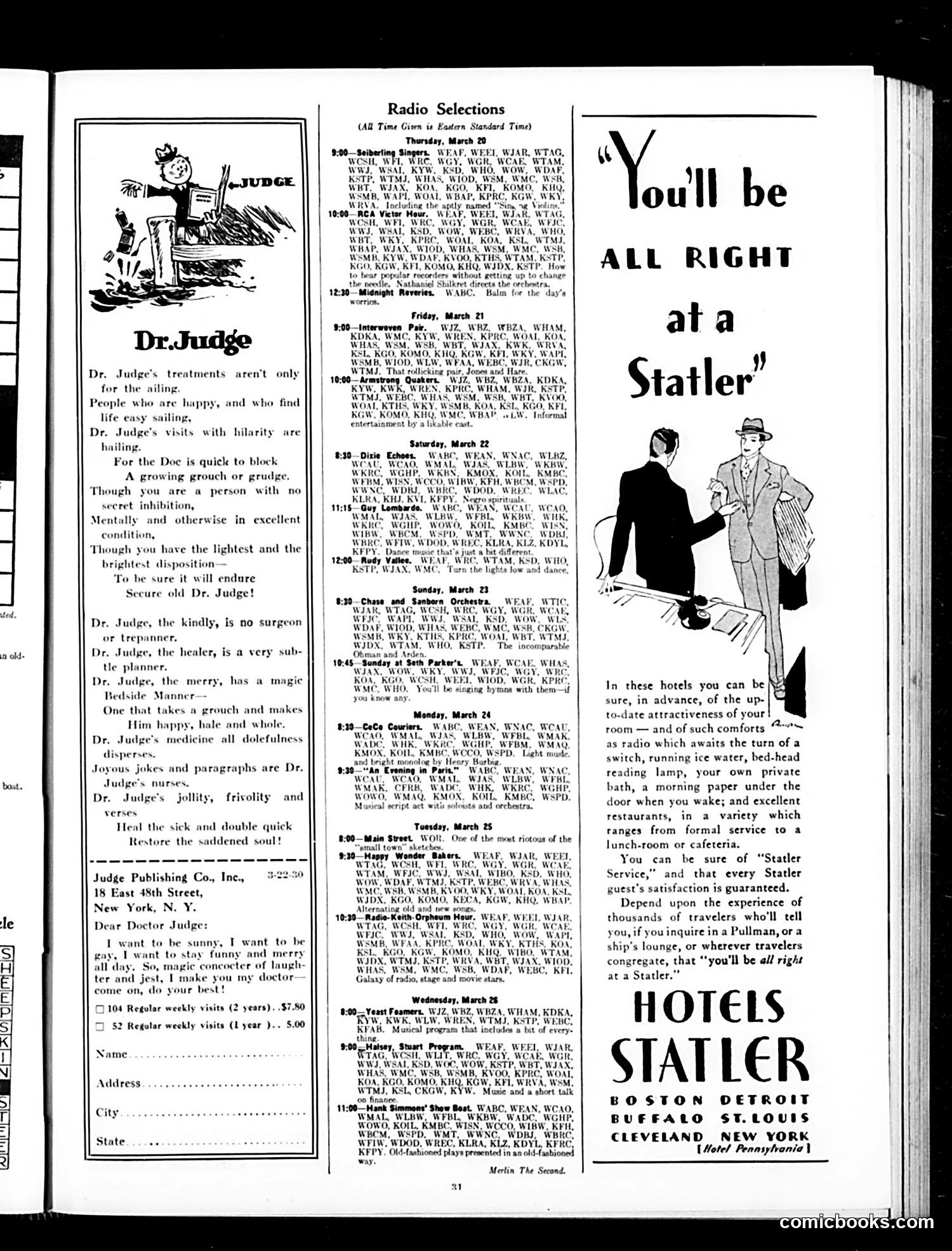 Judge — March 22, 1930 — page 33 of 36