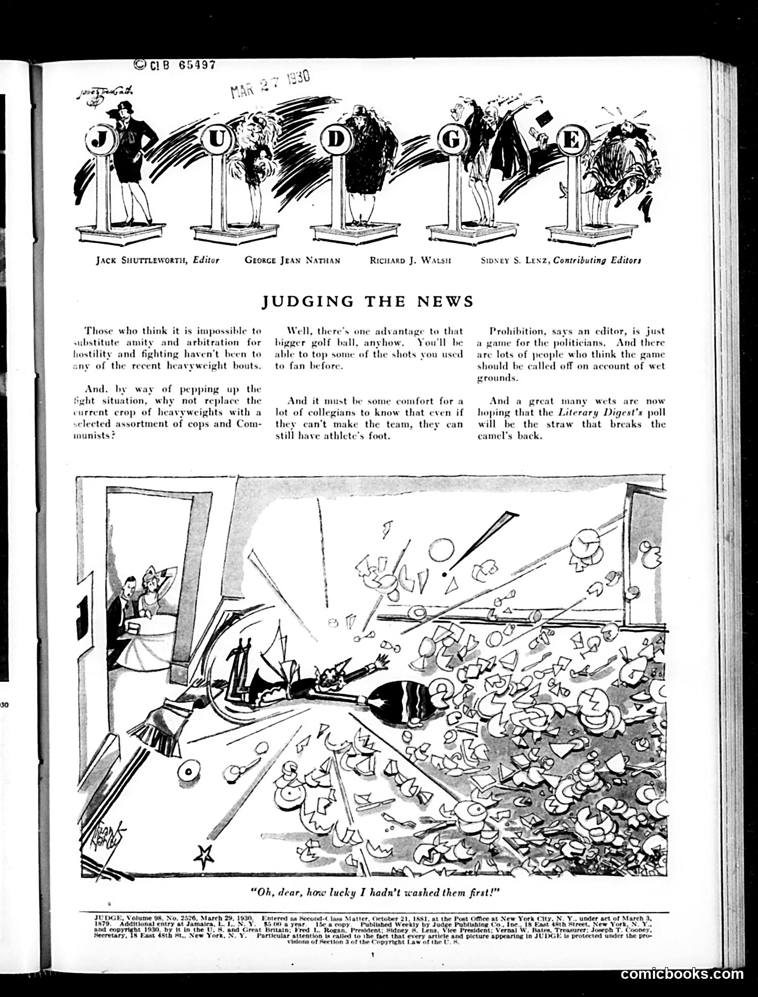 Judge — March 29, 1930 — page 3 of 36