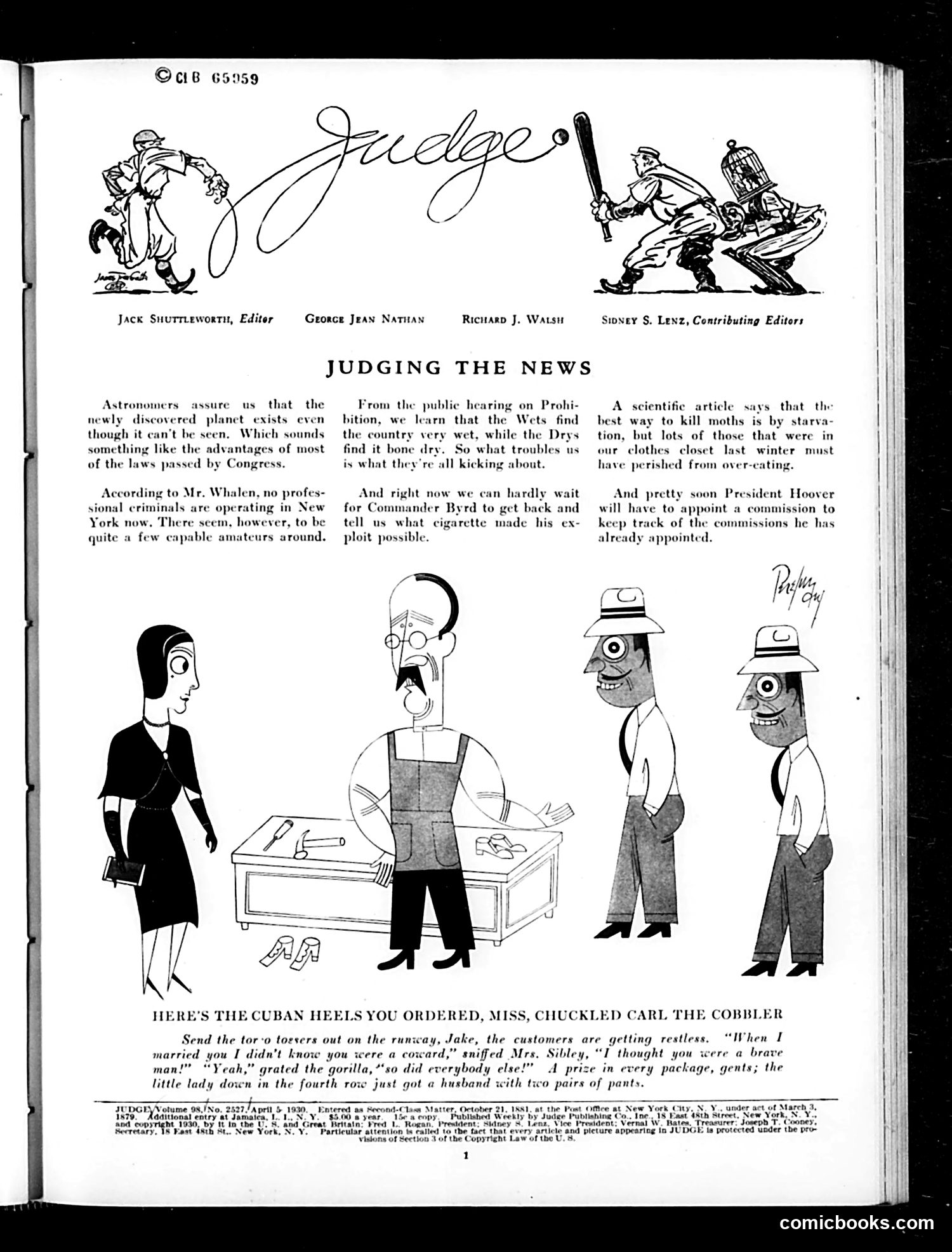 Judge — April 5, 1930 — page 3 of 36