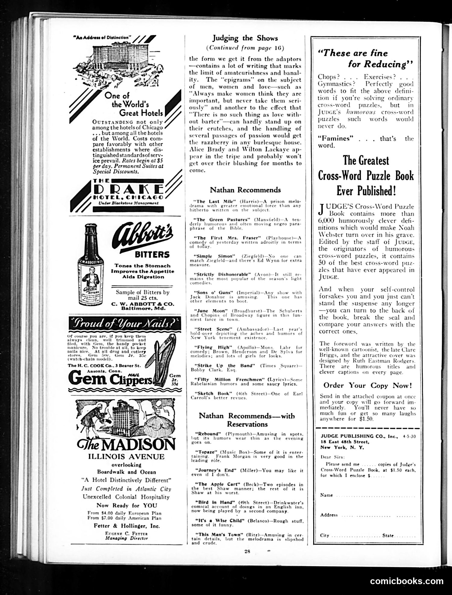 Judge — April 5, 1930 — page 30 of 36