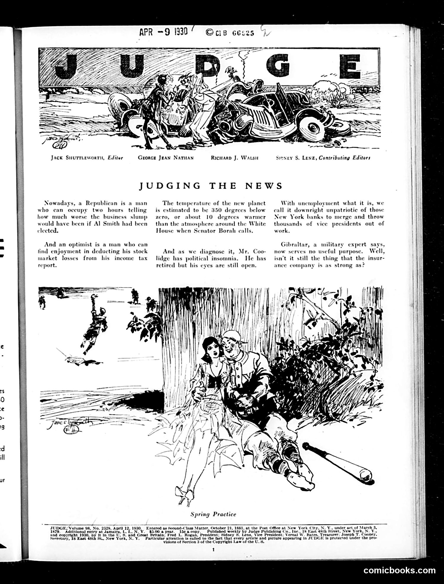 Judge — April 12, 1930 — page 3 of 36