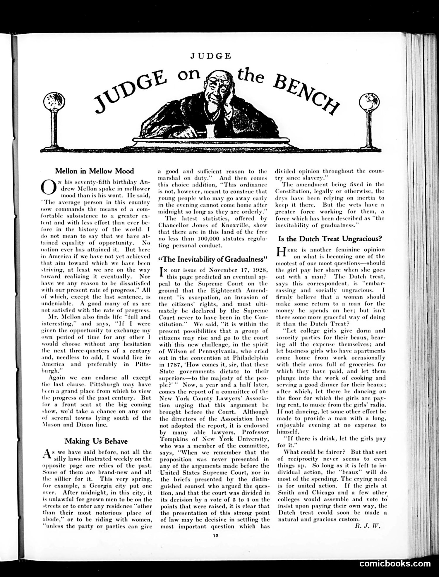 Judge — April 26, 1930 — page 15 of 36