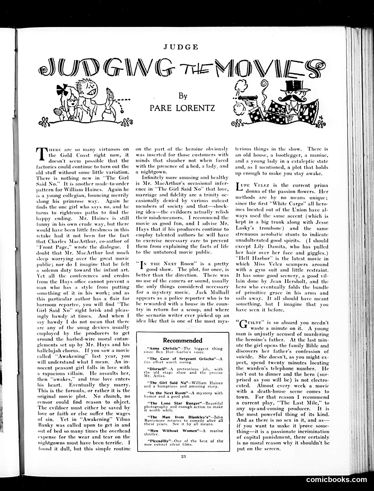 Judge — April 26, 1930 — page 25 of 36