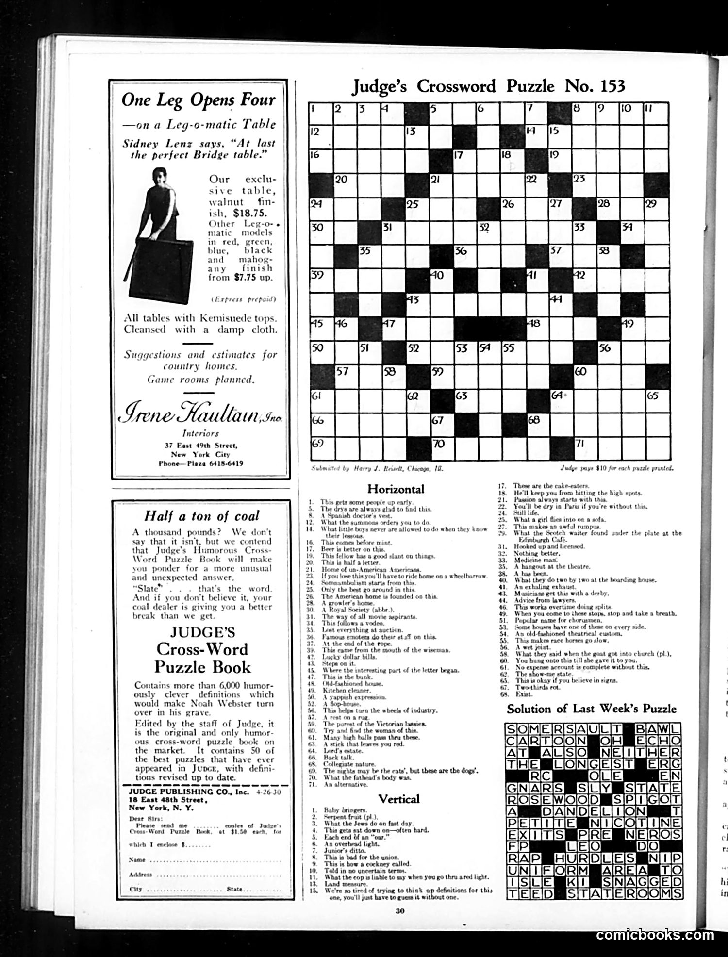 Judge — April 26, 1930 — page 32 of 36