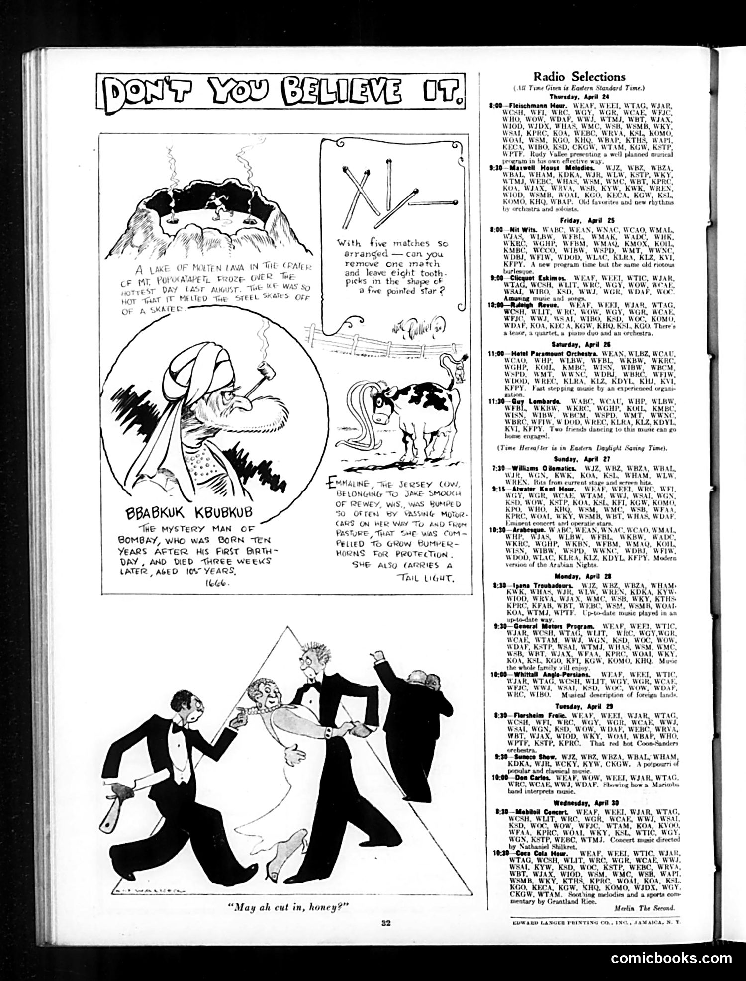 Judge — April 26, 1930 — page 34 of 36