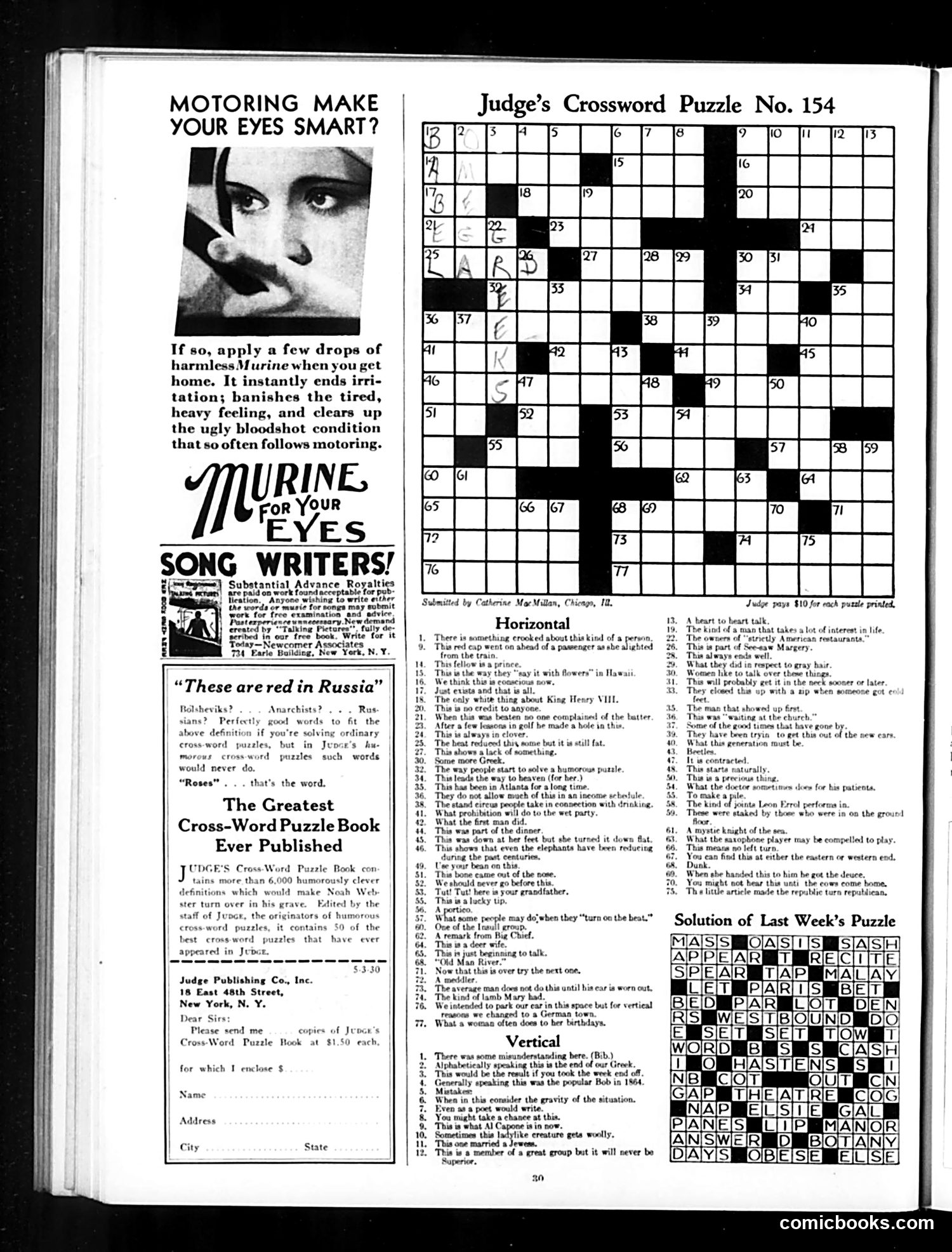 Judge — May 3, 1930 — page 32 of 36