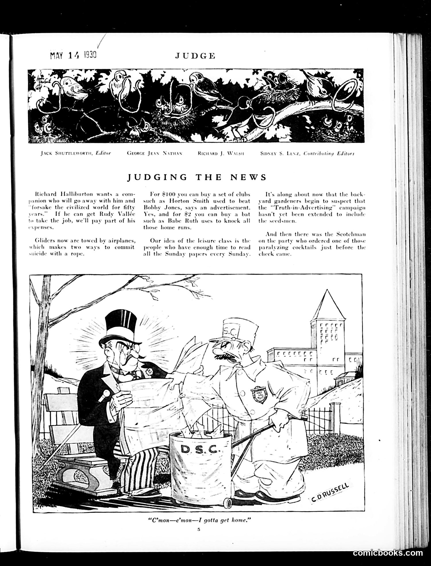 Judge — May 17, 1930 — page 7 of 36