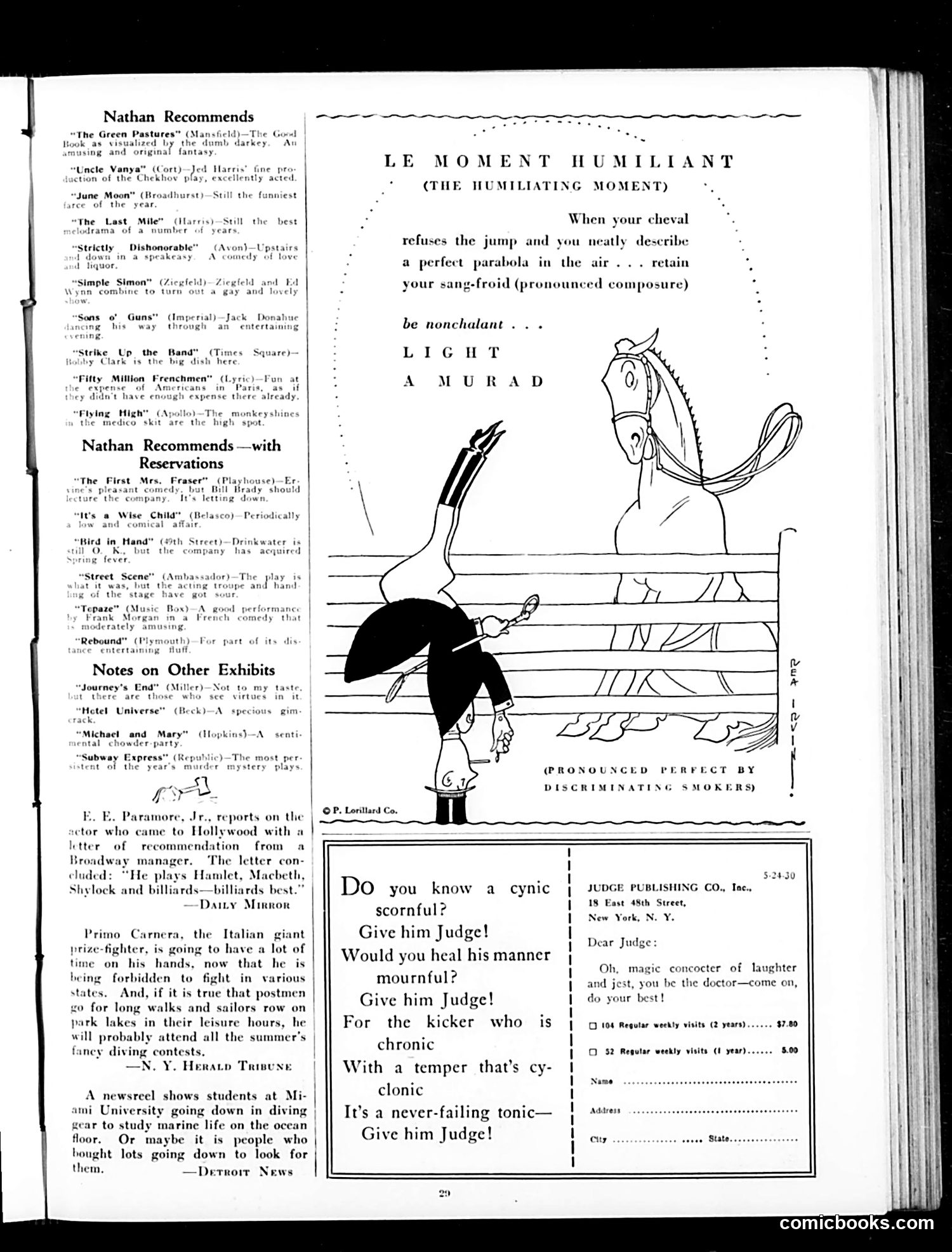 Judge — May 24, 1930 — page 31 of 36