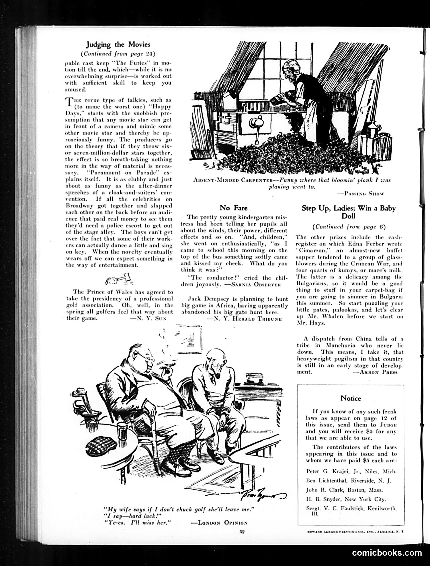 Judge — May 24, 1930 — page 34 of 36
