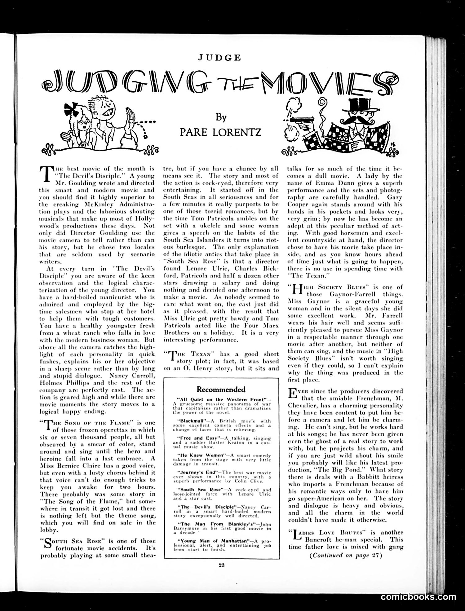 Judge — June 7, 1930 — page 25 of 36
