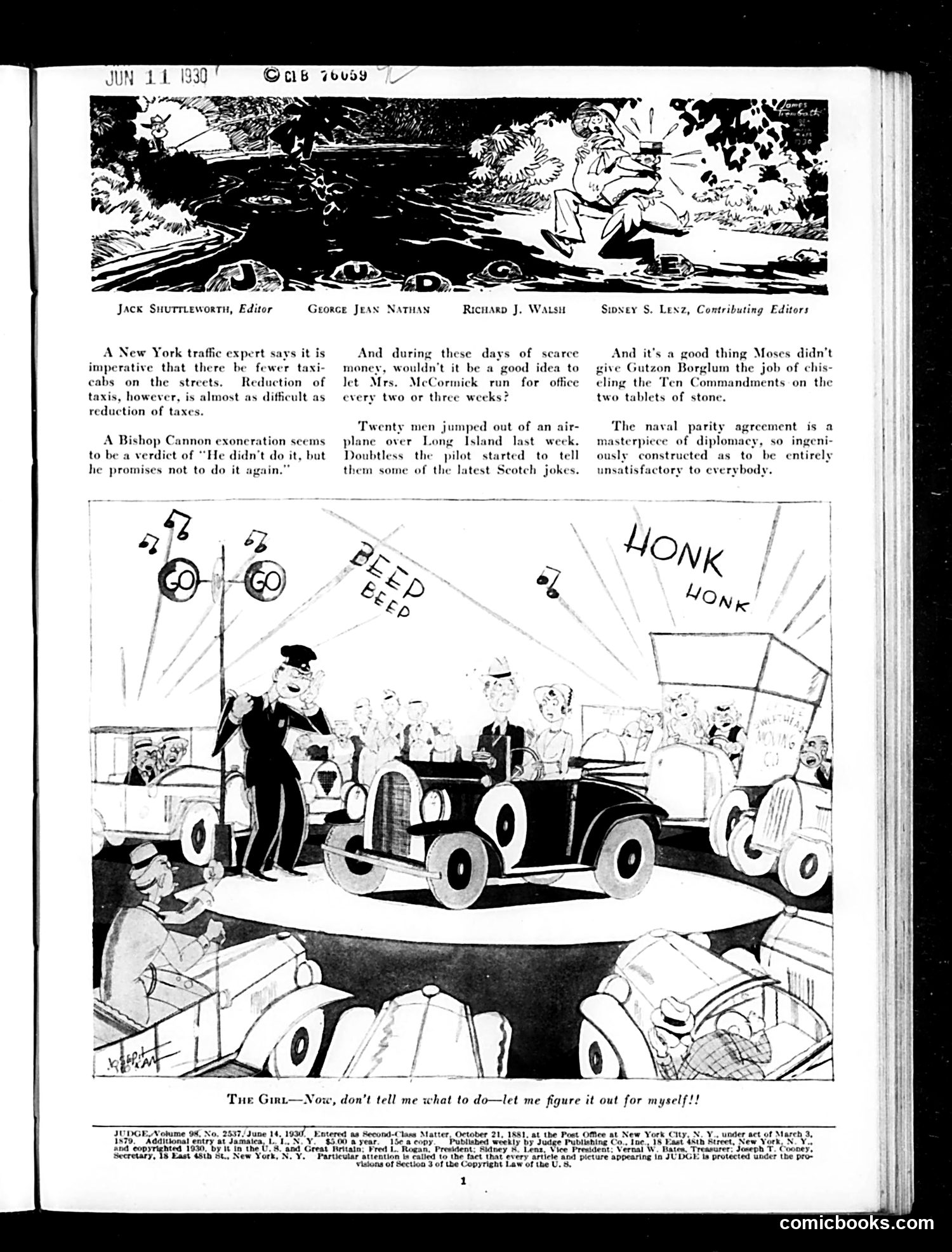 Judge — June 14, 1930 — page 3 of 36