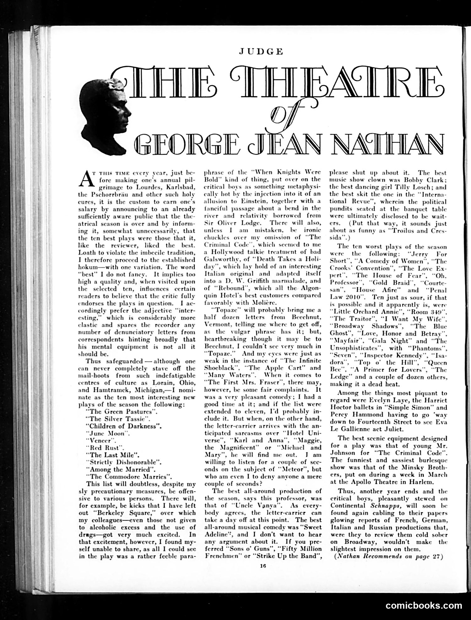 Judge — June 14, 1930 — page 18 of 36