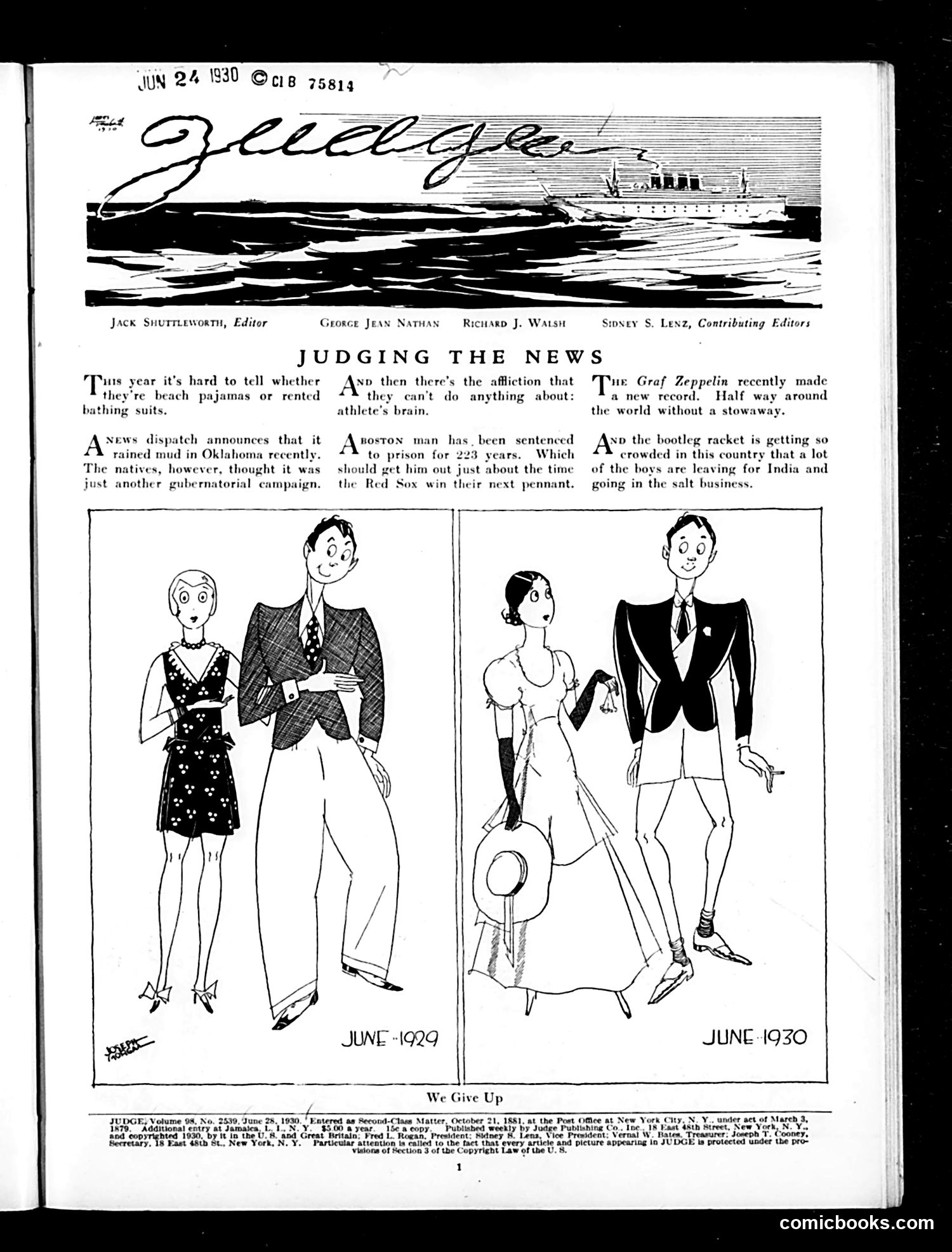 Judge — June 28, 1930 — page 3 of 37