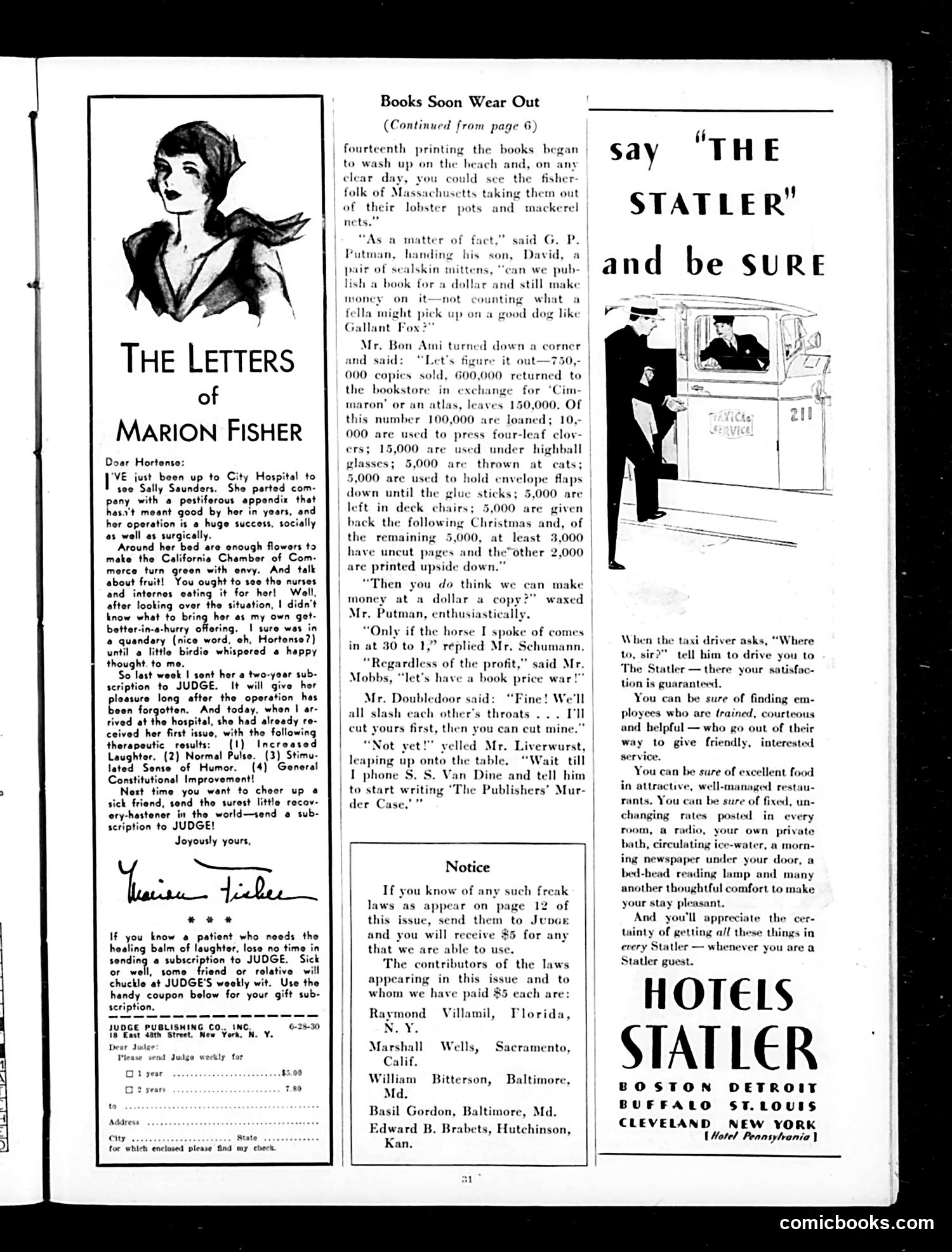 Judge — June 28, 1930 — page 33 of 37