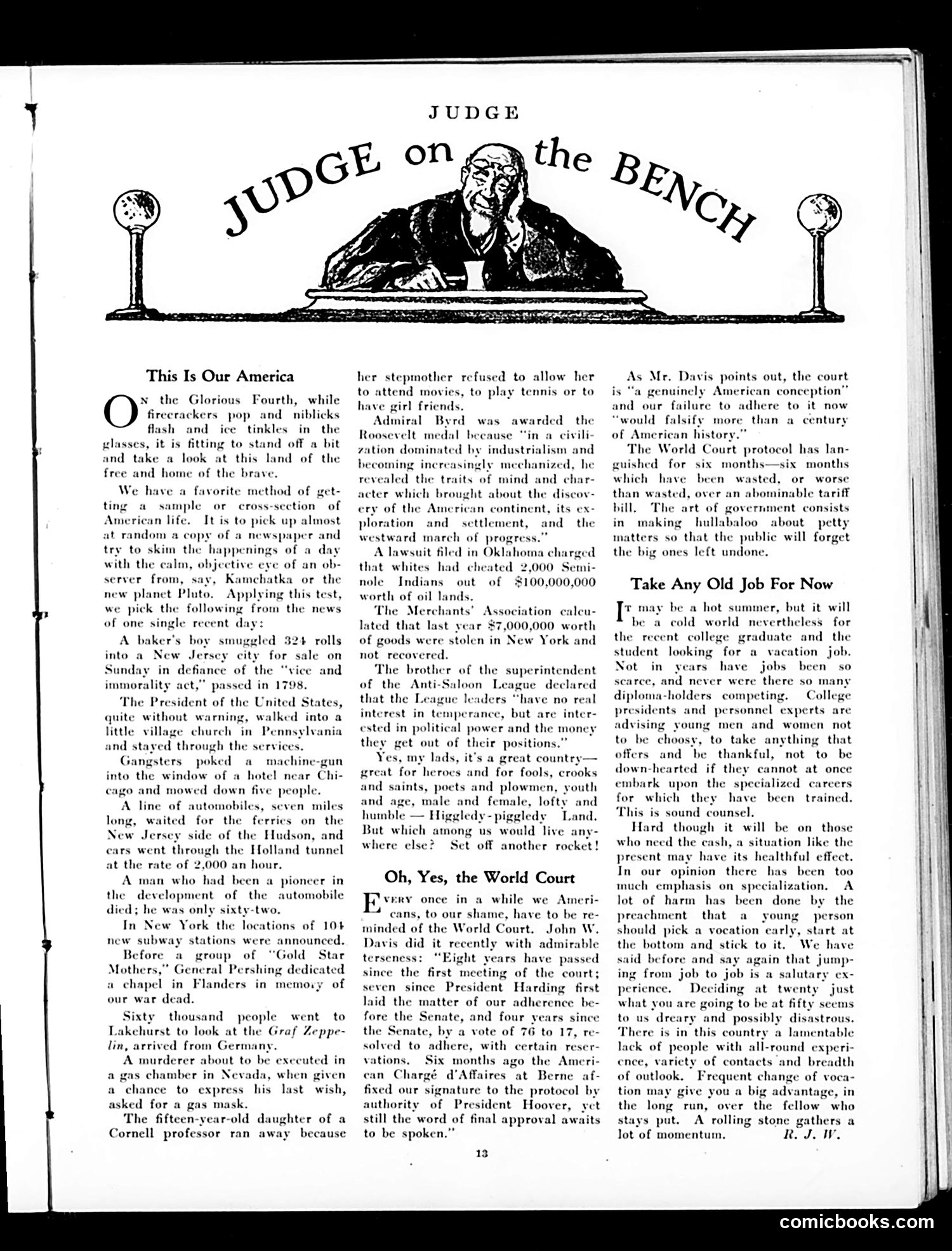Judge — July 5, 1930 — page 15 of 40