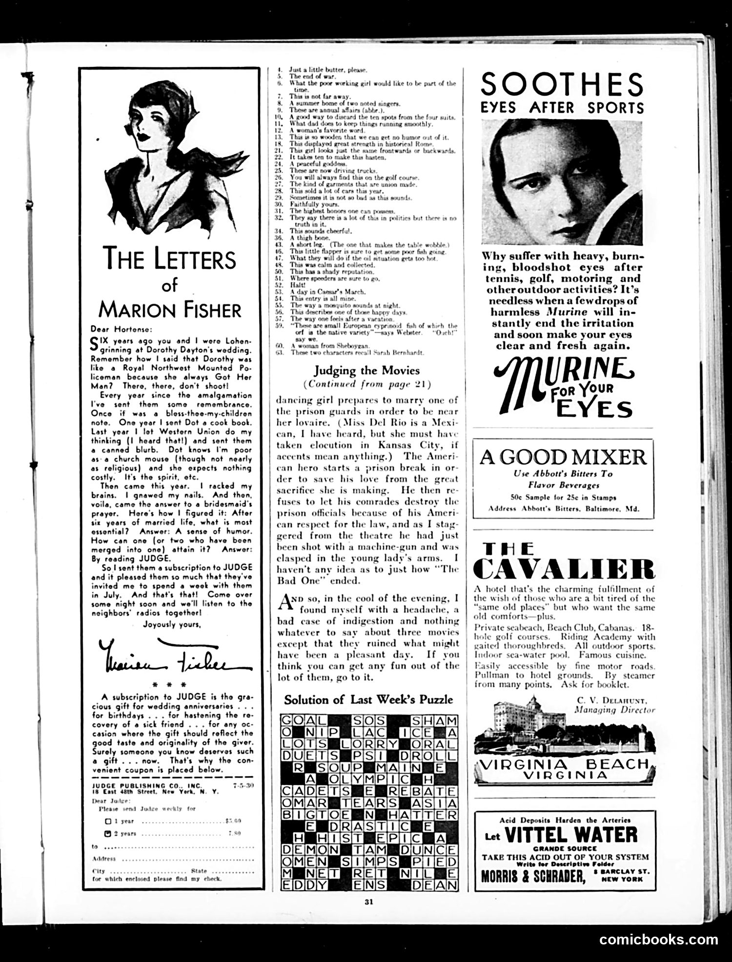 Judge — July 5, 1930 — page 37 of 40