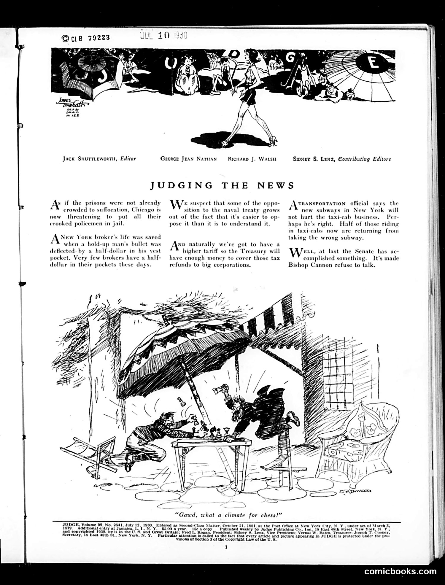 Judge — July 12, 1930 — page 3 of 36