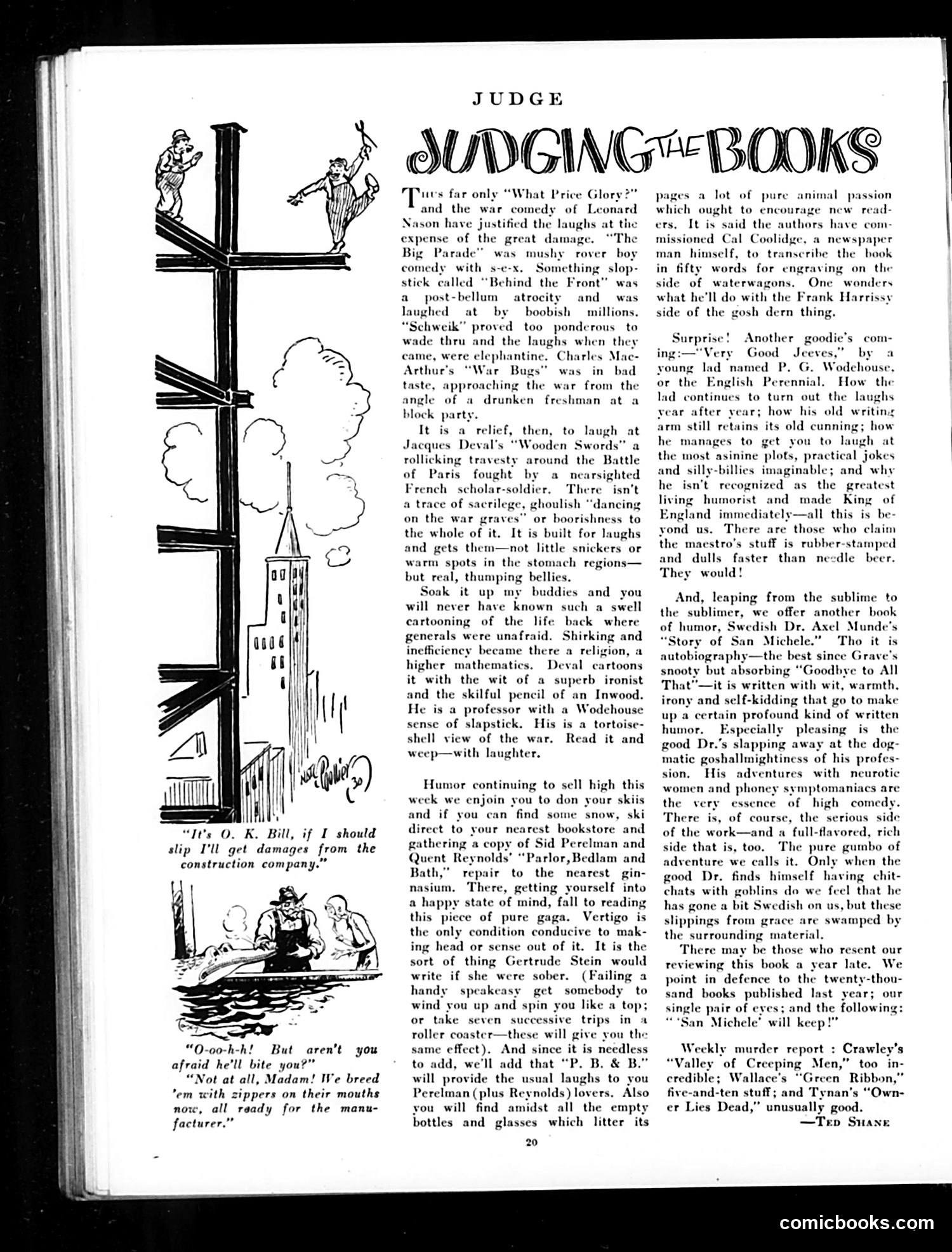Judge — July 19, 1930 — page 22 of 36