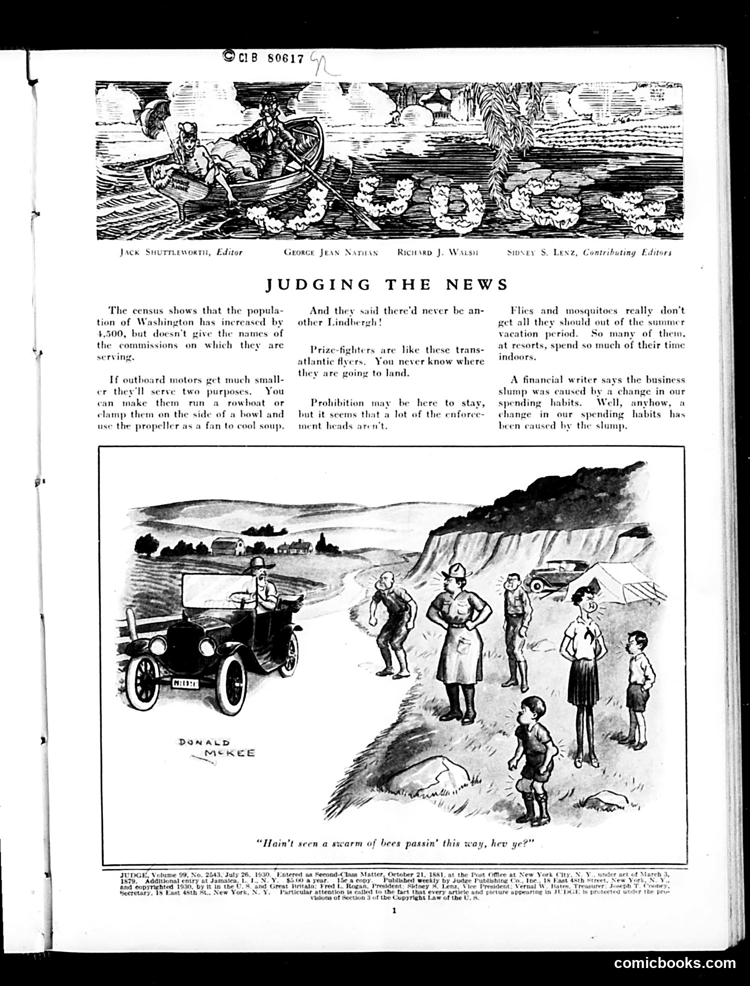 Judge — July 26, 1930 — page 3 of 36