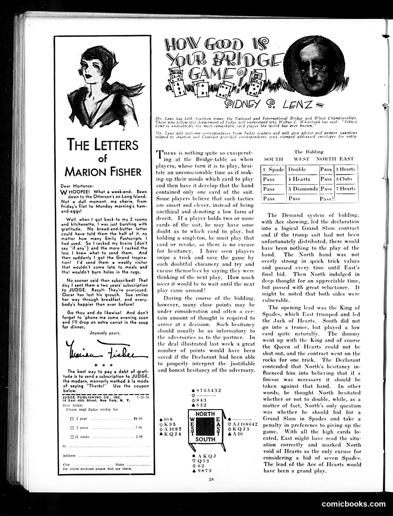 Judge — July 26, 1930 — page 30 of 36