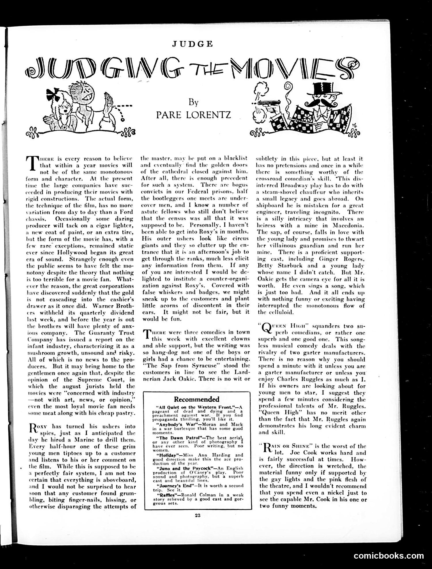 Judge — August 30, 1930 — page 25 of 36