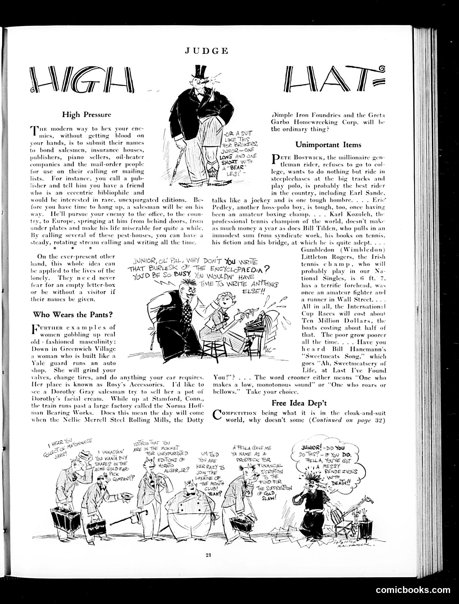 Judge — September 6, 1930 — page 23 of 36