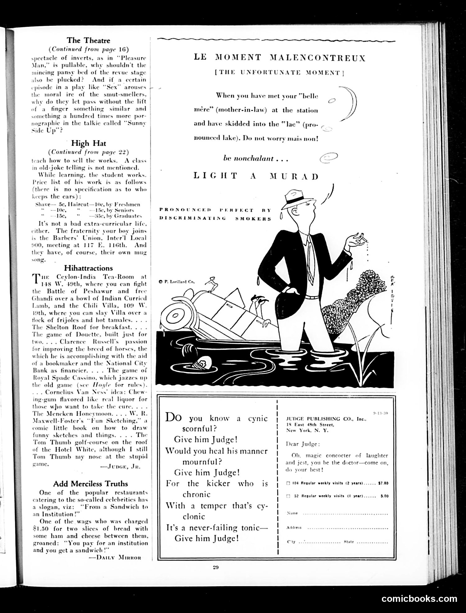 Judge — September 13, 1930 — page 31 of 36