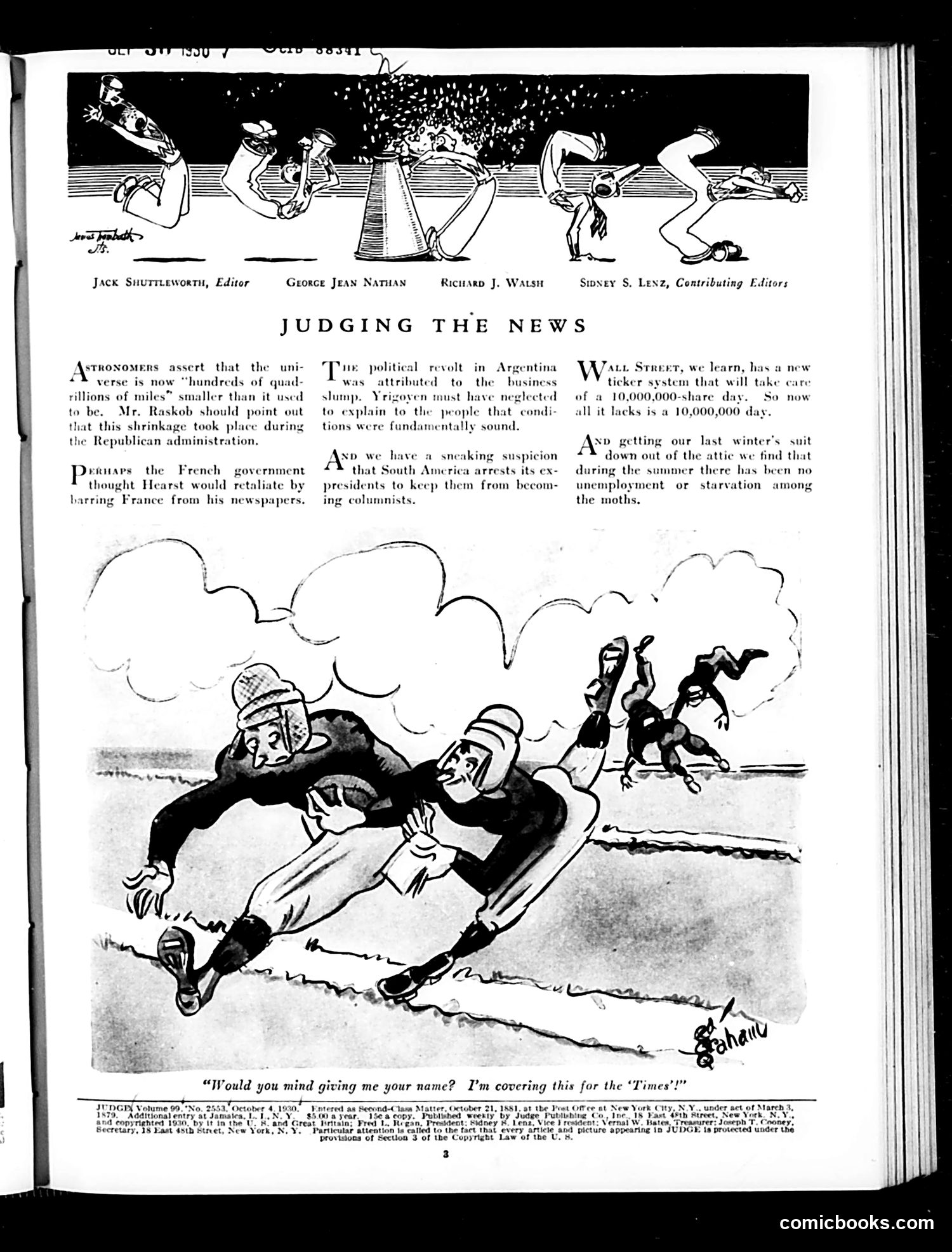 Judge — October 4, 1930 — page 5 of 36