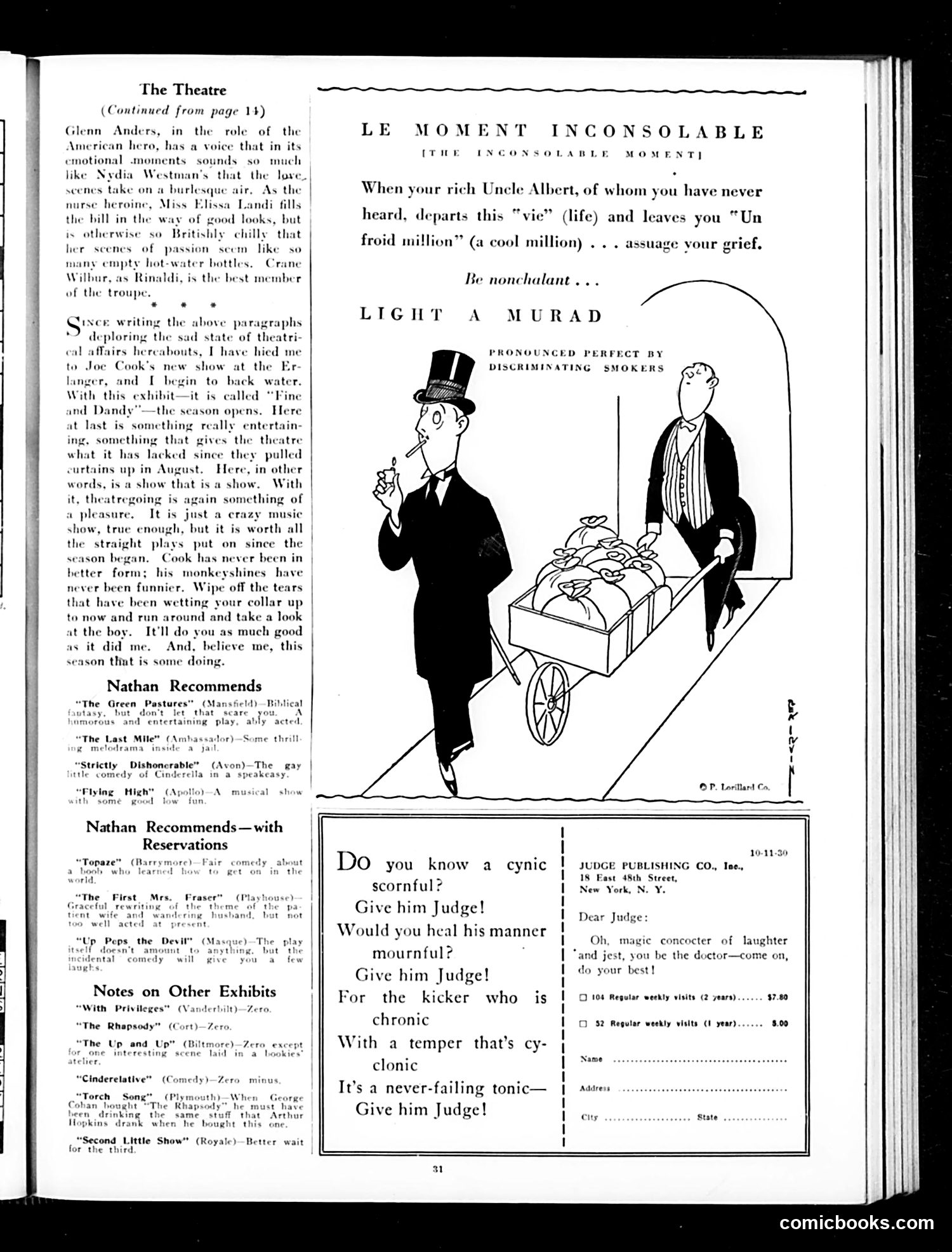 Judge — October 11, 1930 — page 33 of 36