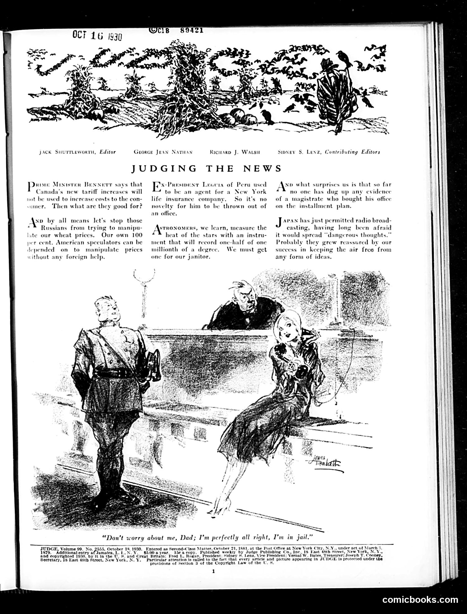 Judge — October 18, 1930 — page 3 of 36