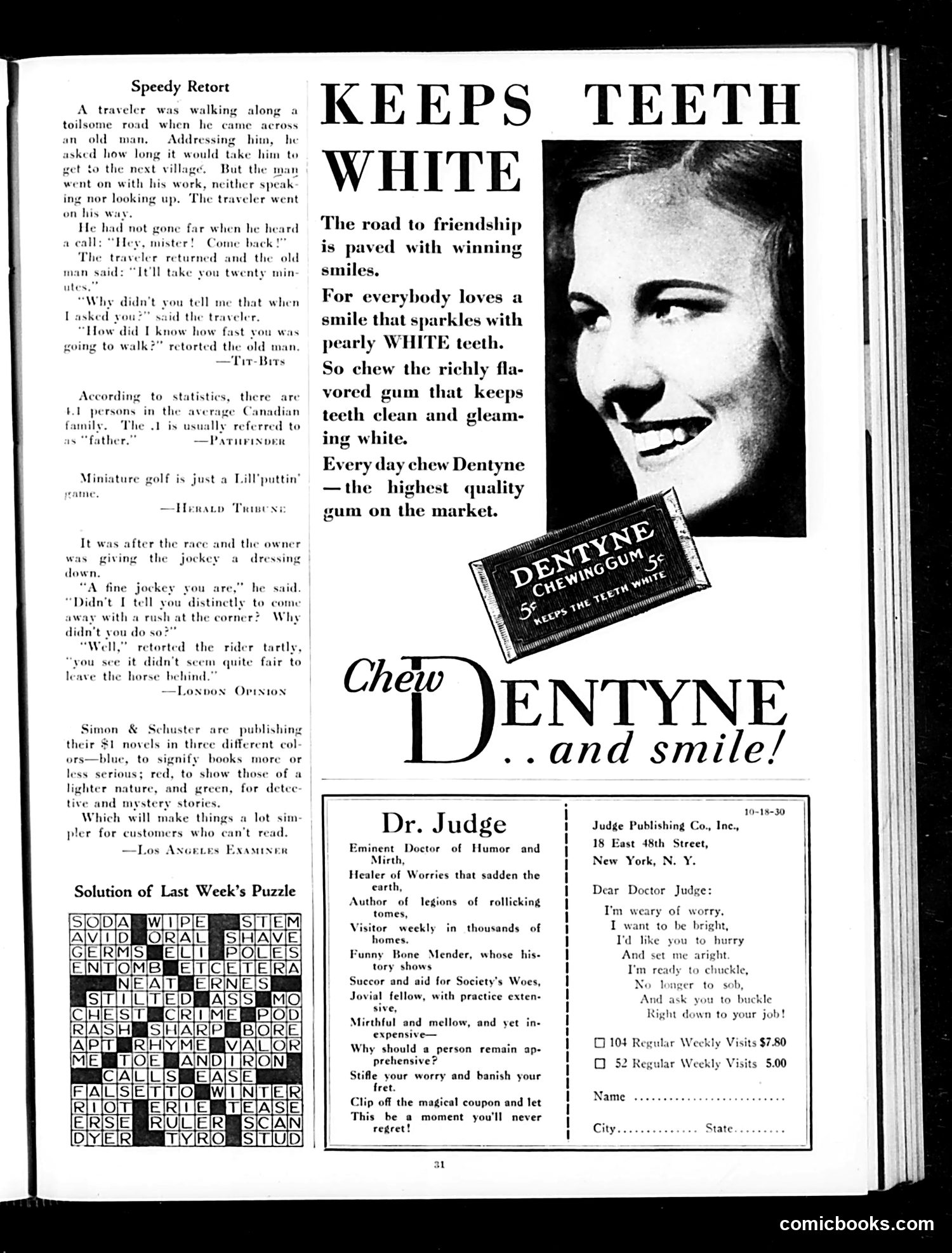 Judge — October 18, 1930 — page 33 of 36