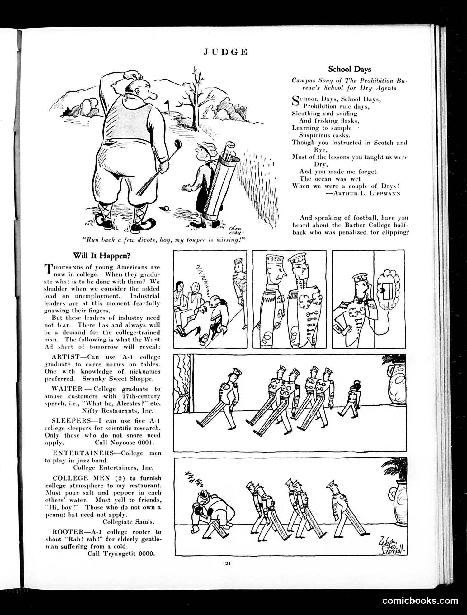 Judge — October 25, 1930 — page 23 of 36