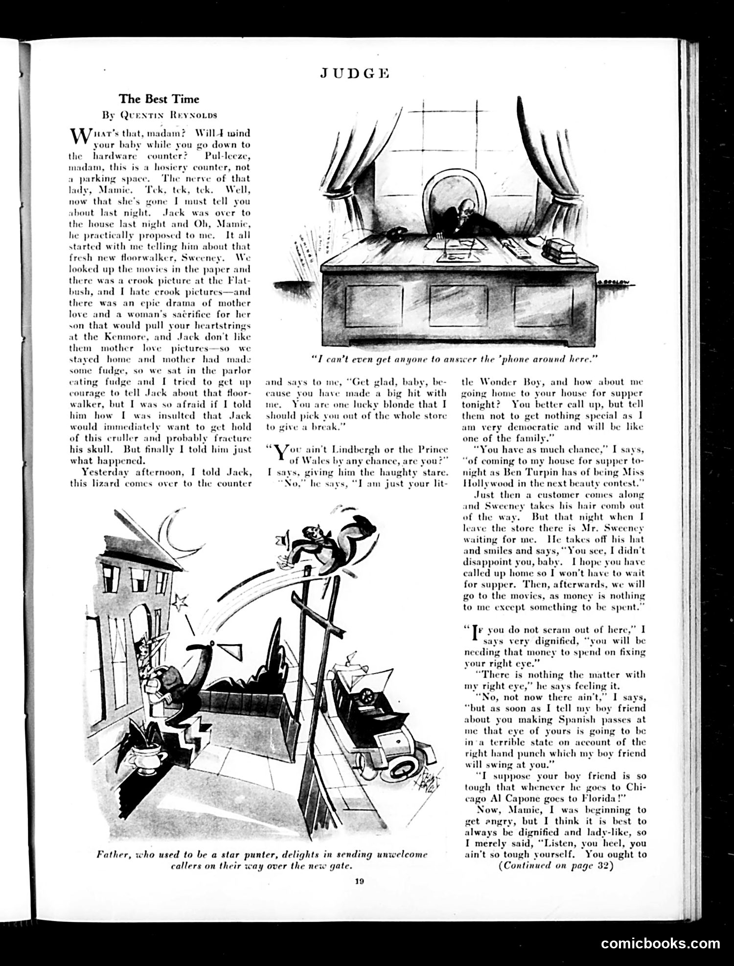 Judge — November 1, 1930 — page 21 of 36