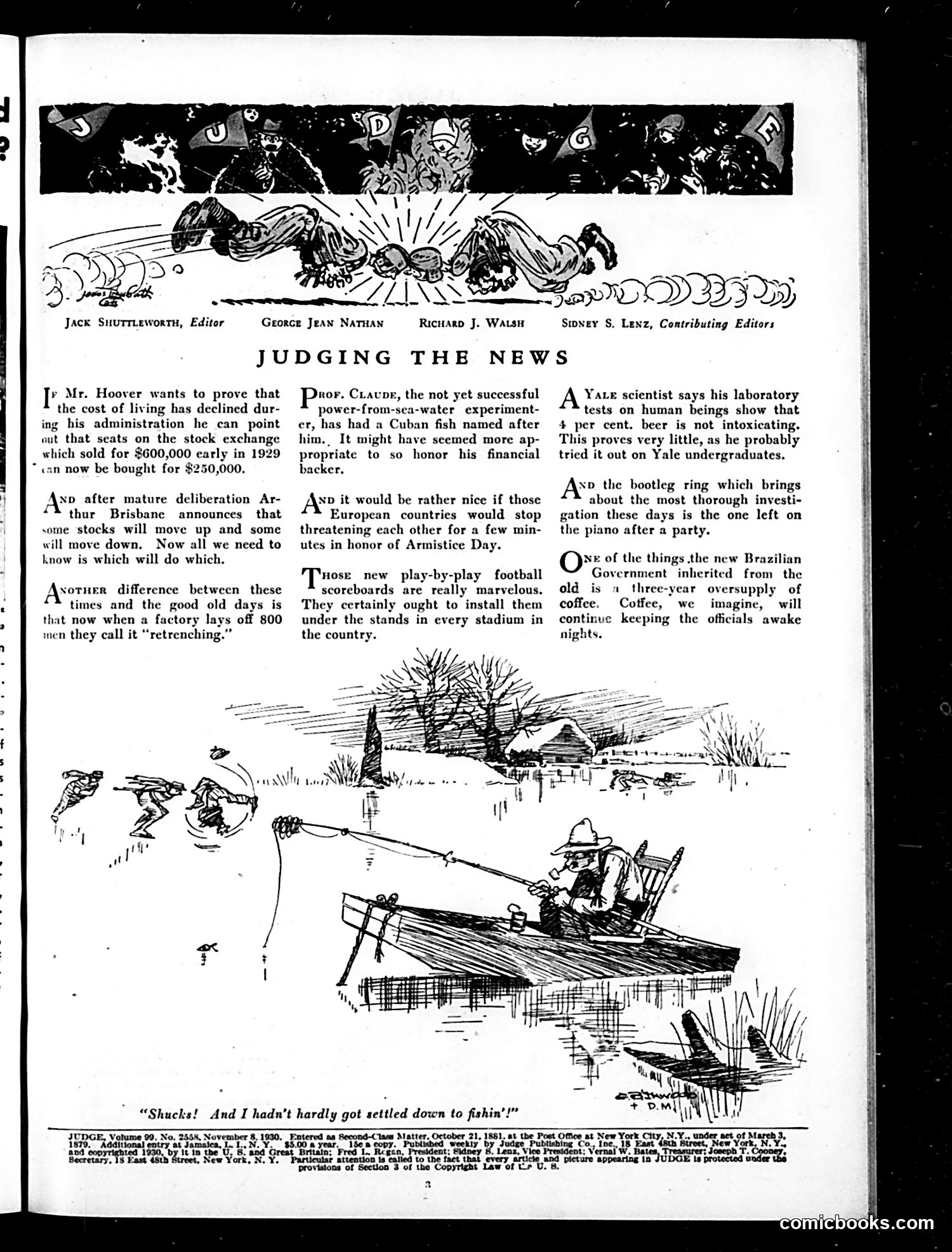 Judge — November 8, 1930 — page 5 of 36