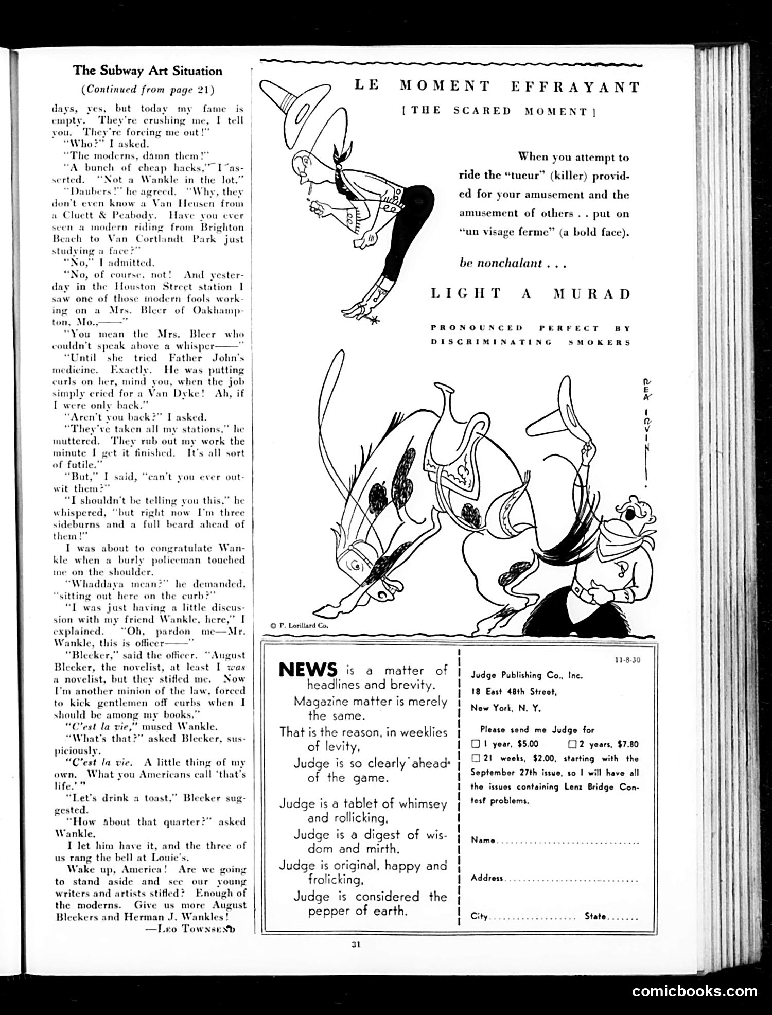 Judge — November 8, 1930 — page 33 of 36