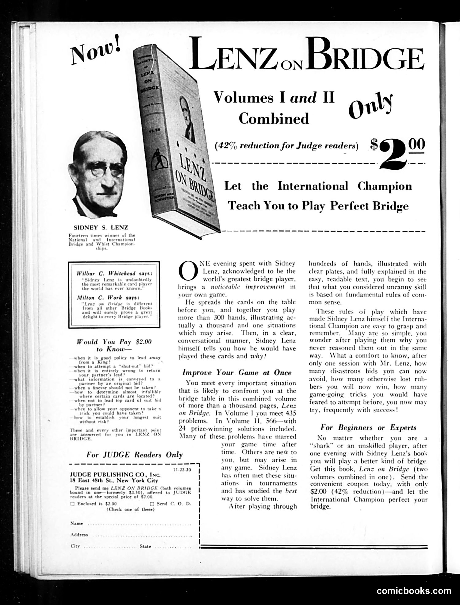 Judge — November 22, 1930 — page 2 of 36