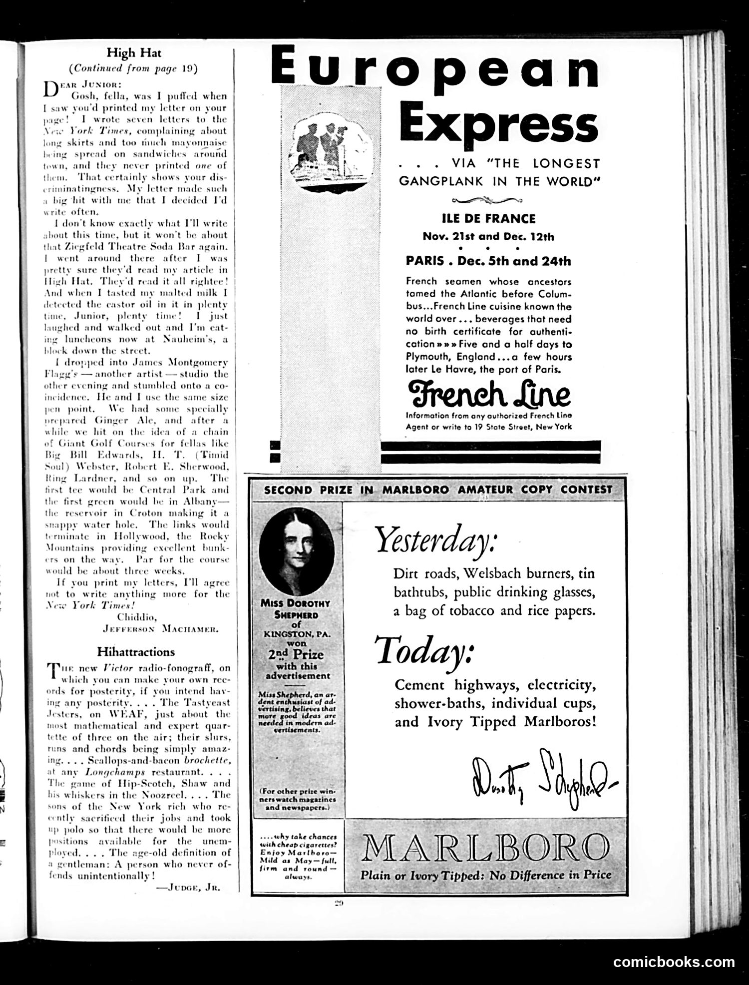 Judge — November 22, 1930 — page 31 of 36