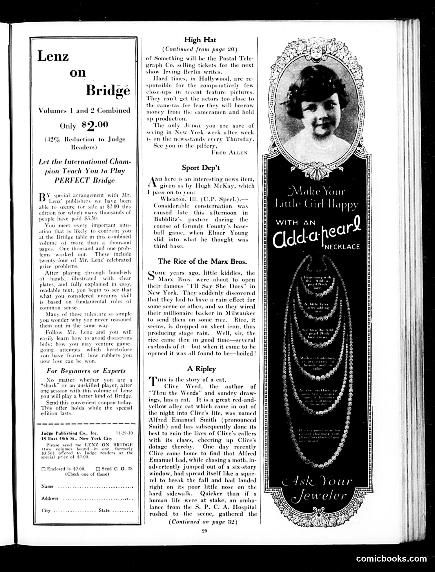 Judge — November 29, 1930 — page 31 of 36