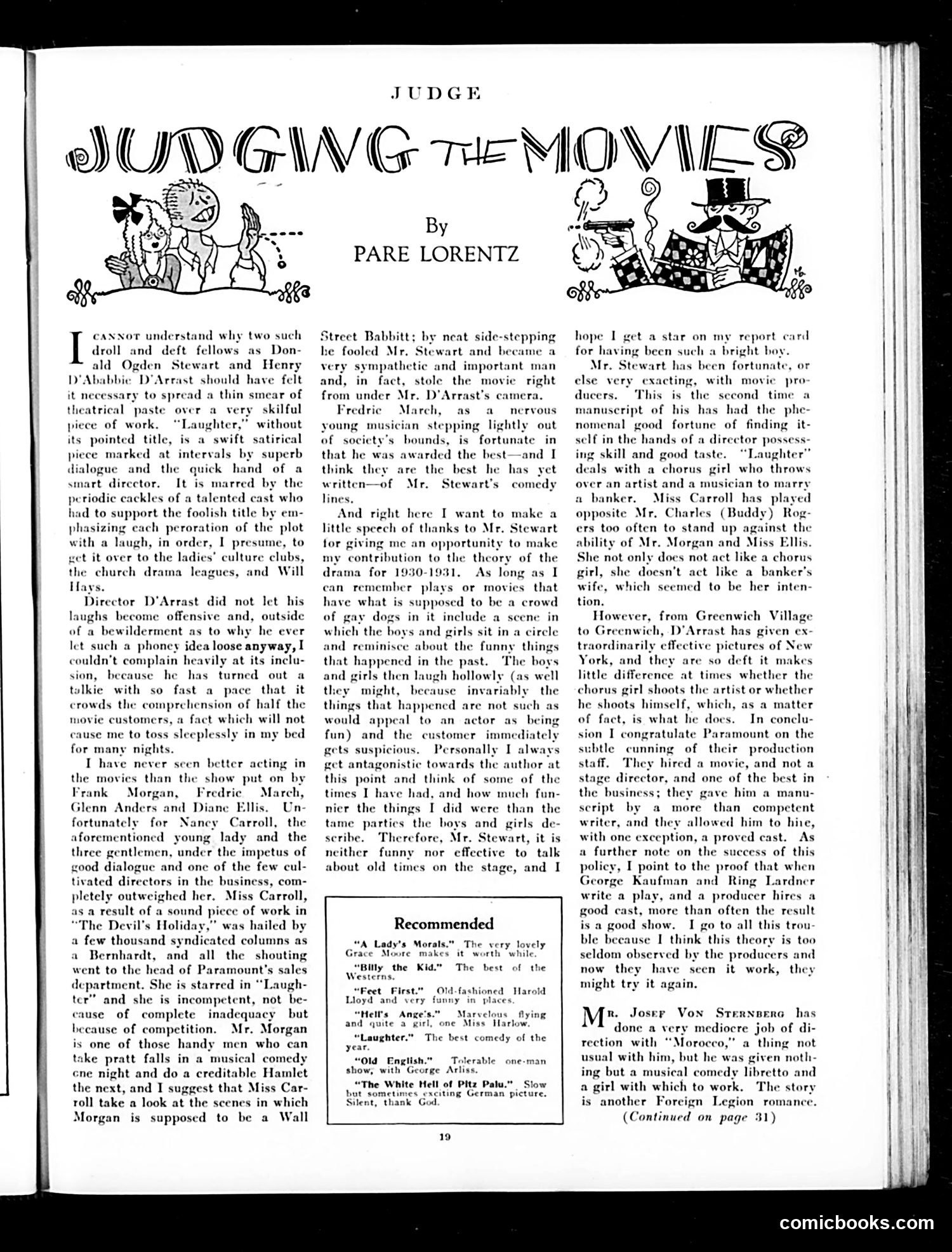 Judge — December 6, 1930 — page 21 of 36