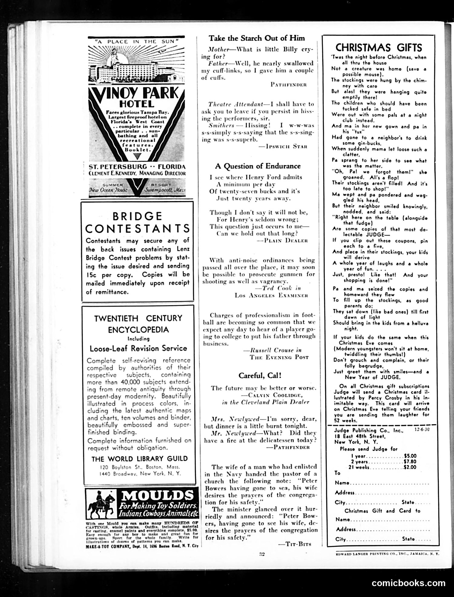 Judge — December 6, 1930 — page 34 of 36