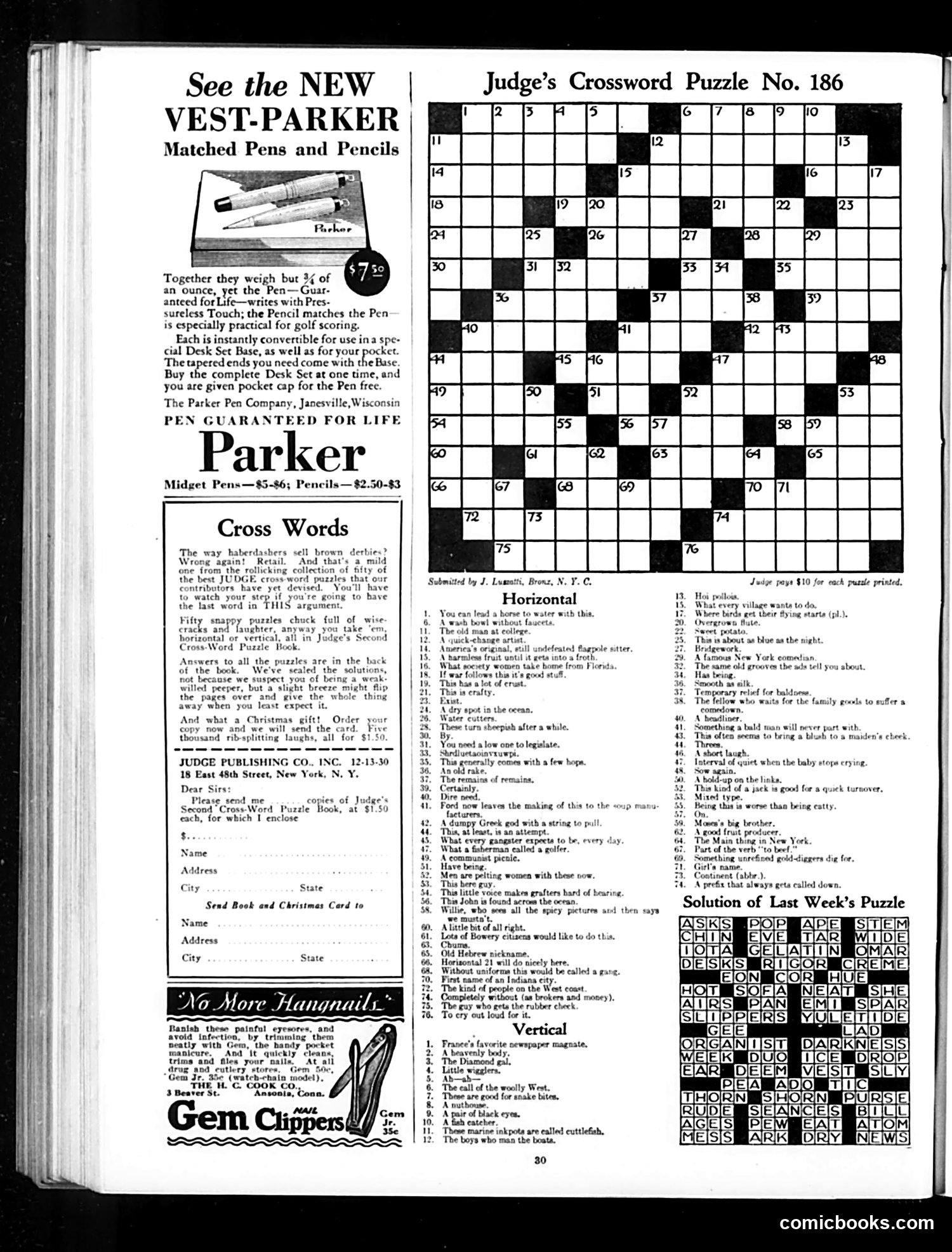 Judge — December 13, 1930 — page 32 of 36