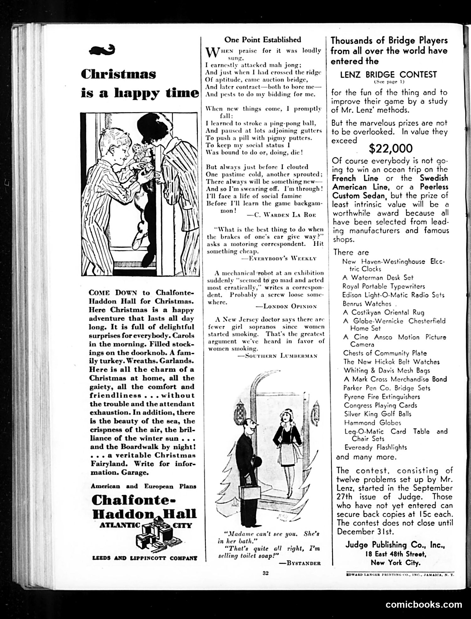 Judge — December 13, 1930 — page 34 of 36