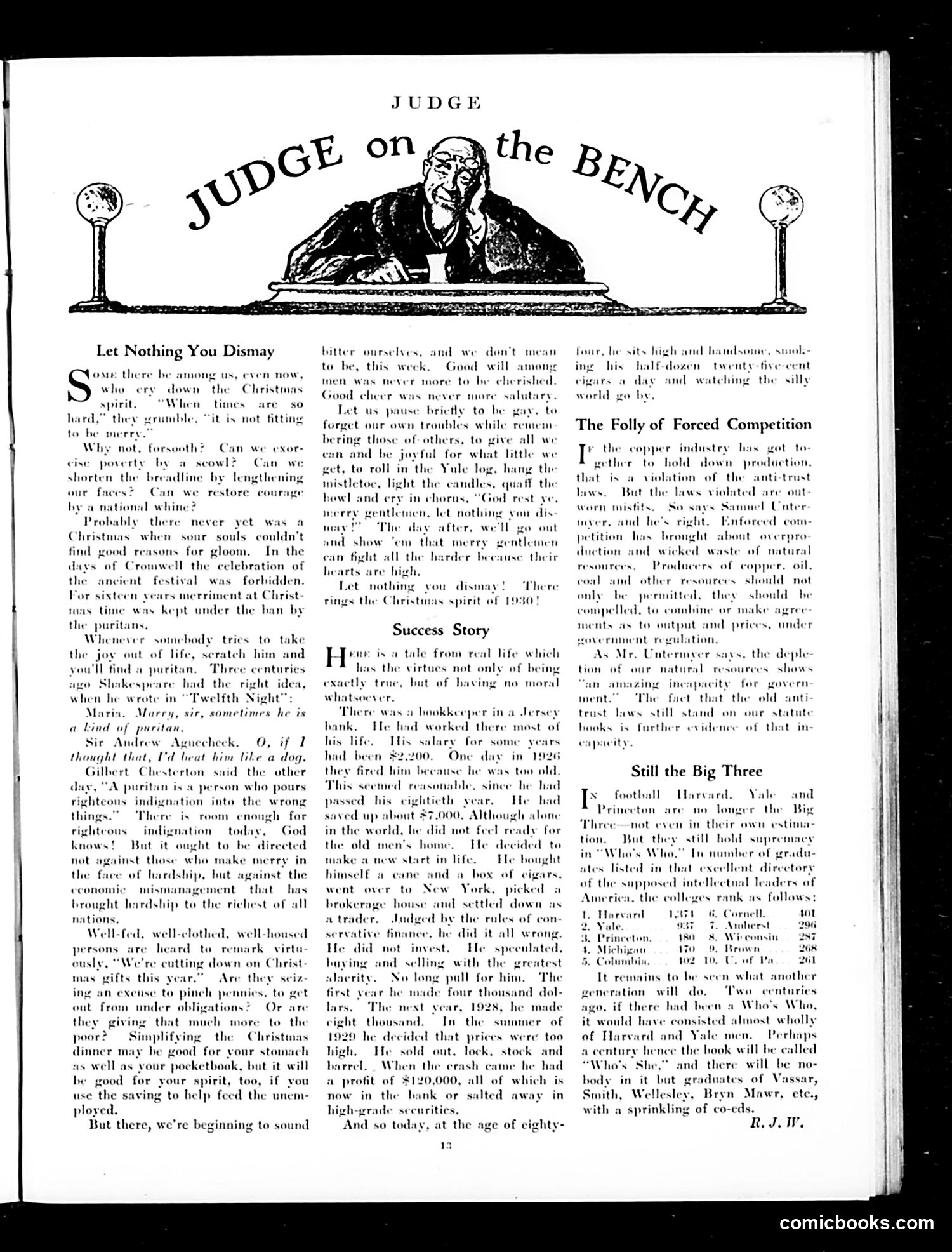 Judge — December 20, 1930 — page 15 of 36