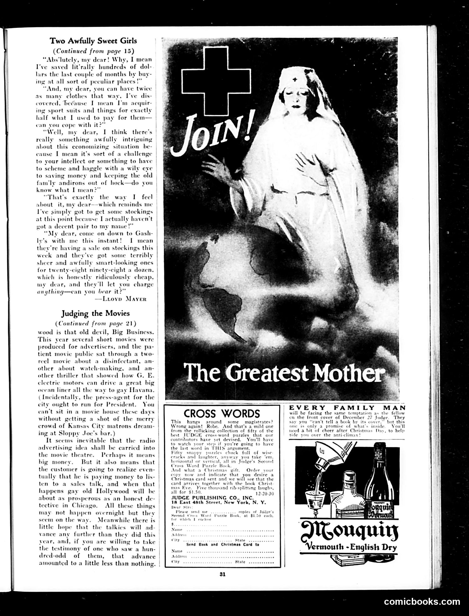Judge — December 20, 1930 — page 33 of 36