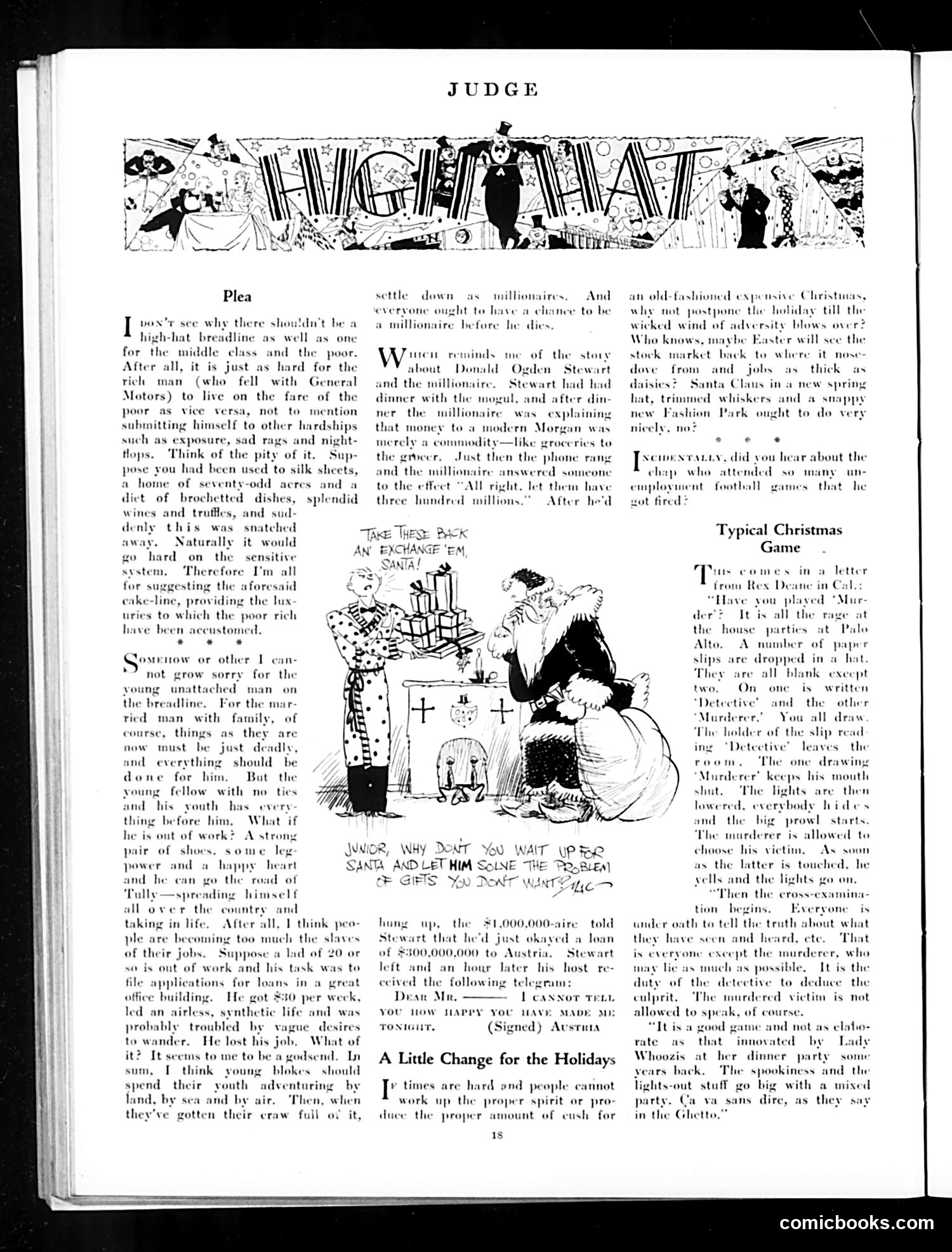 Judge — December 27, 1930 — page 20 of 37