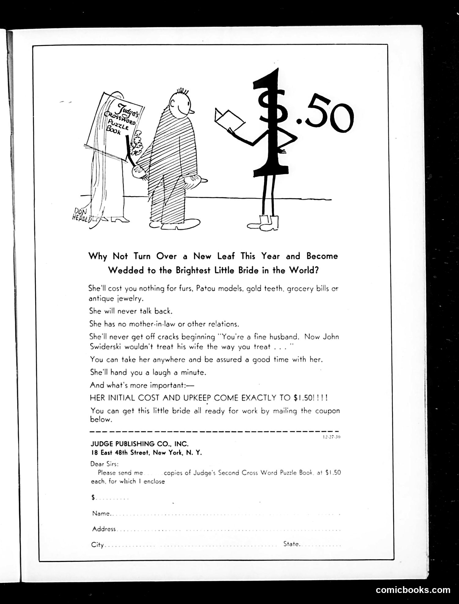 Judge — December 27, 1930 — page 35 of 37