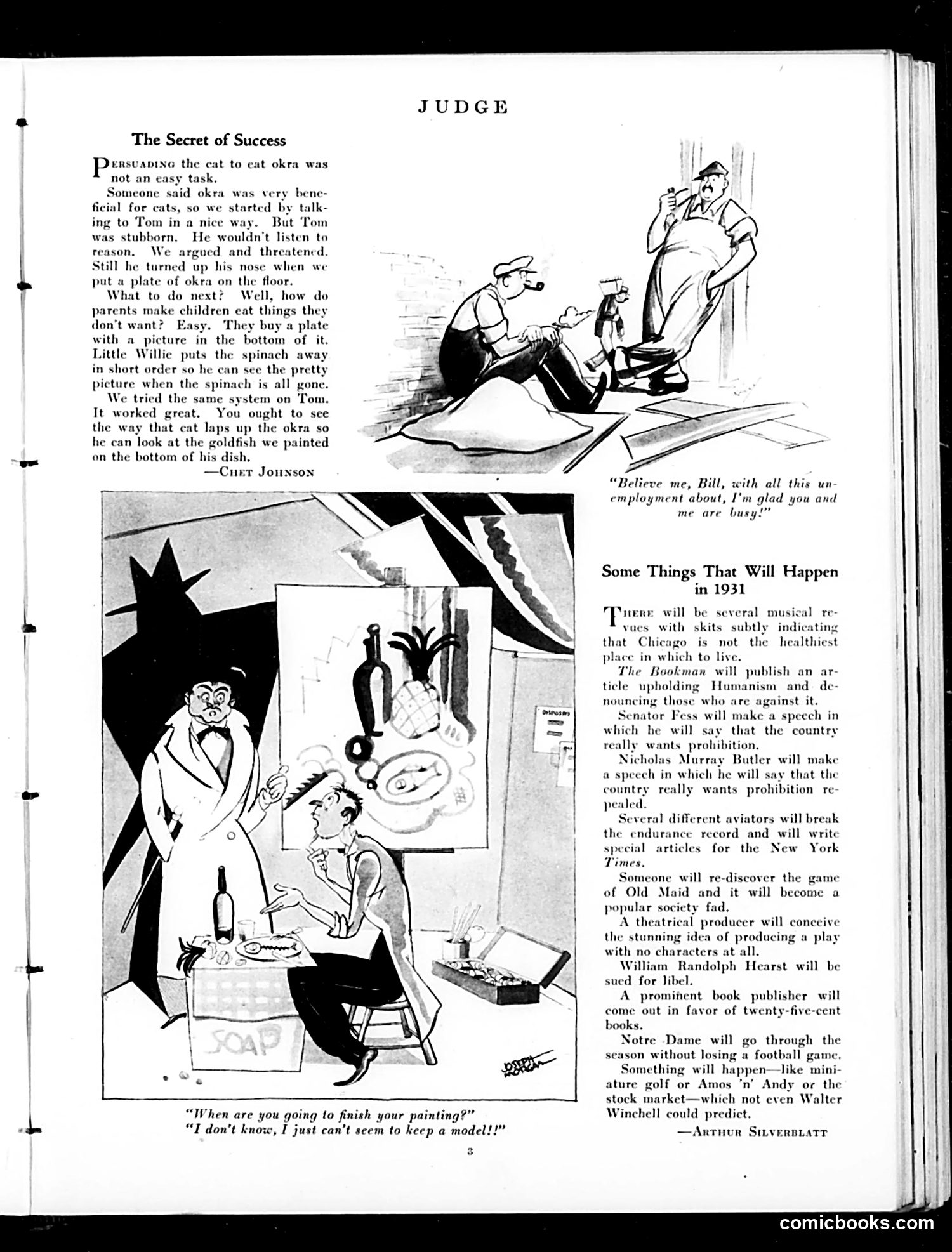 Judge — January 3, 1931 — page 5 of 36