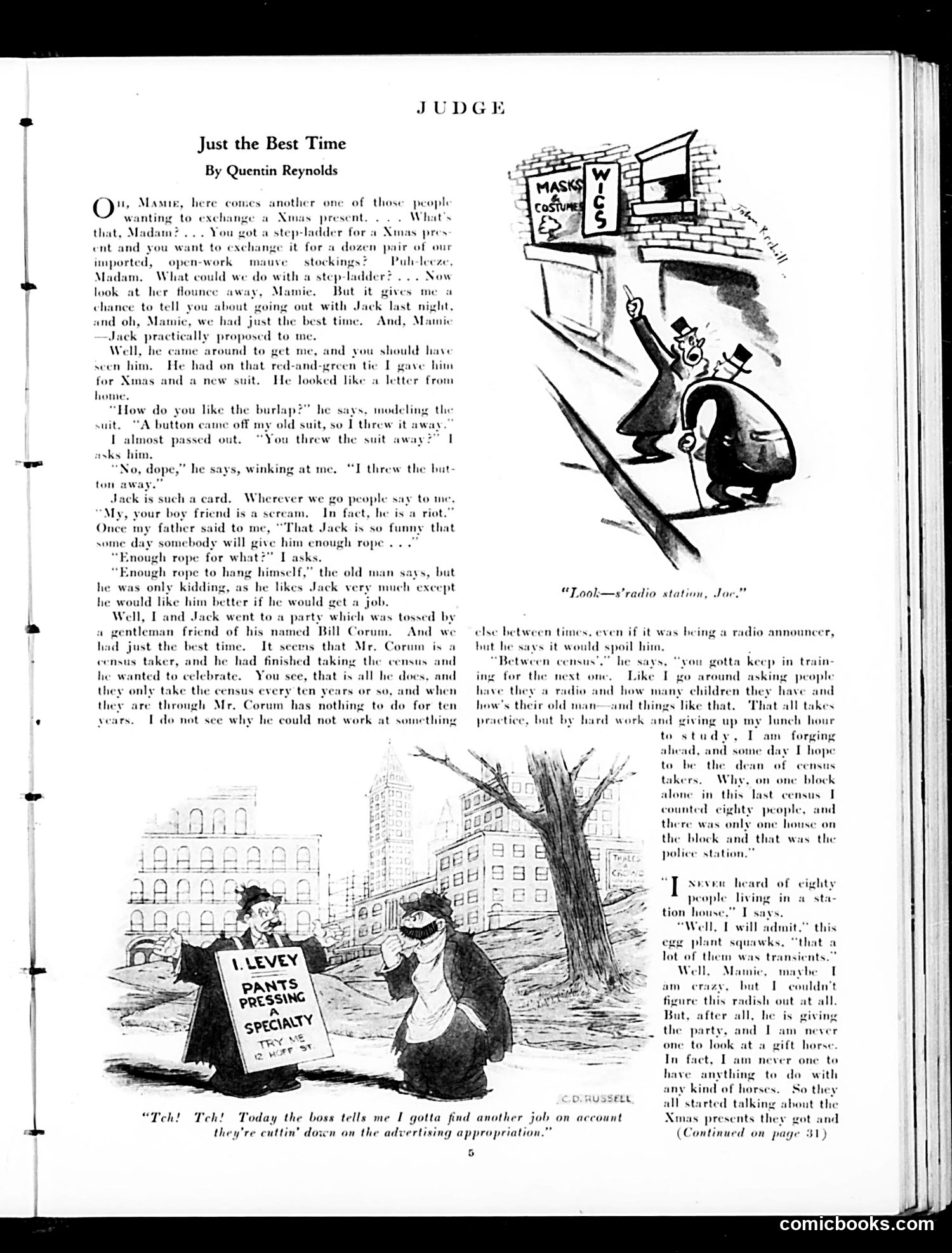 Judge — January 3, 1931 — page 7 of 36