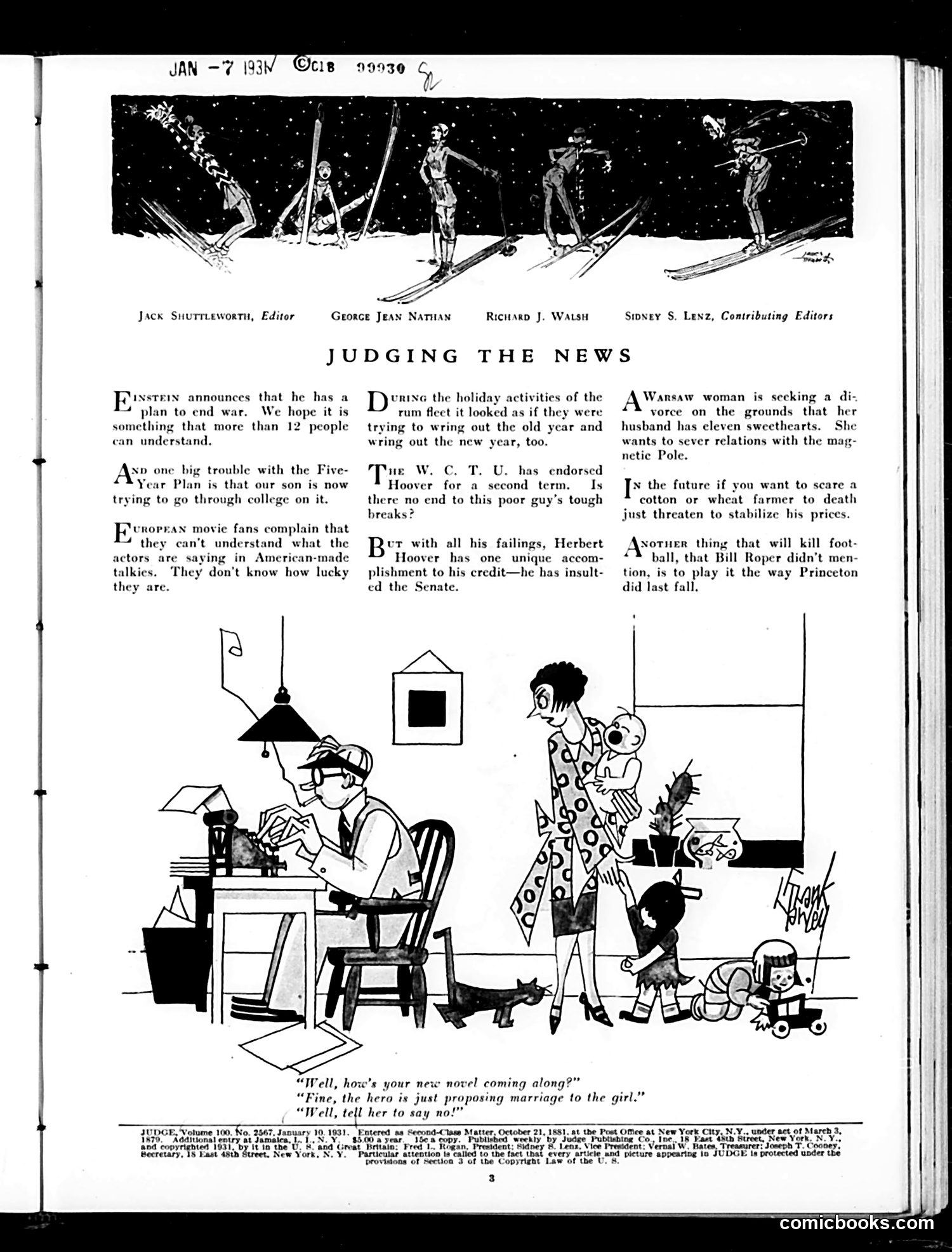 Judge — January 10, 1931 — page 5 of 36